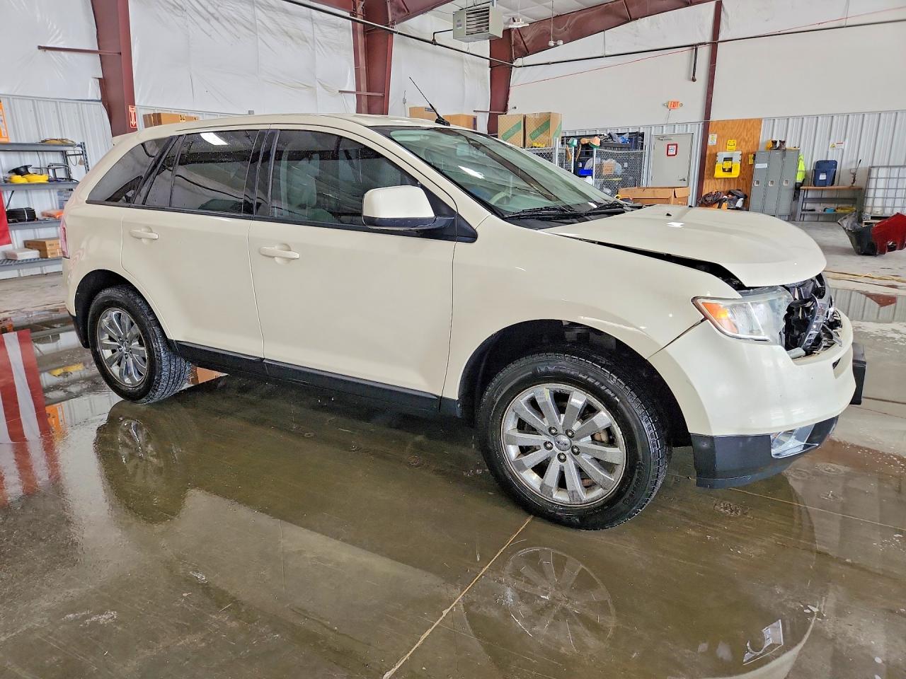 2008 Ford Edge Sel Beige vin: 2FMDK38C78BA27570