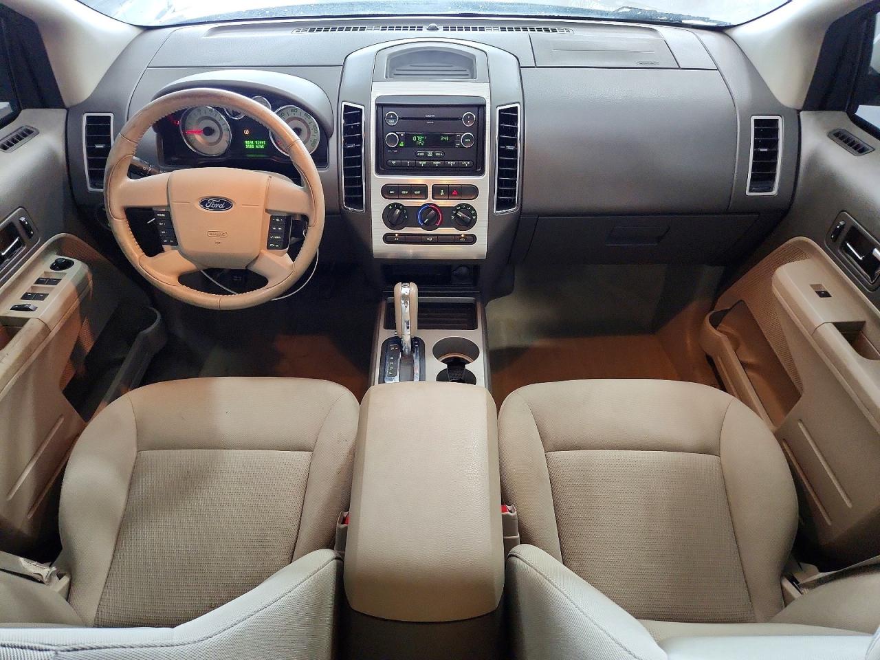 2008 Ford Edge Sel Beige vin: 2FMDK38C78BA27570