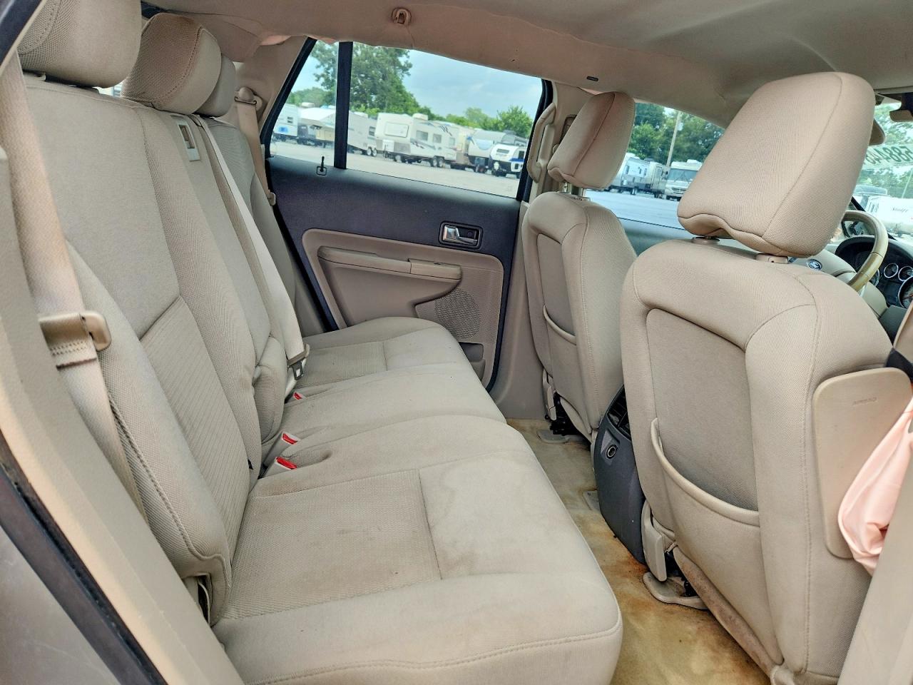 2008 Ford Edge Sel Beige vin: 2FMDK38C78BA40089