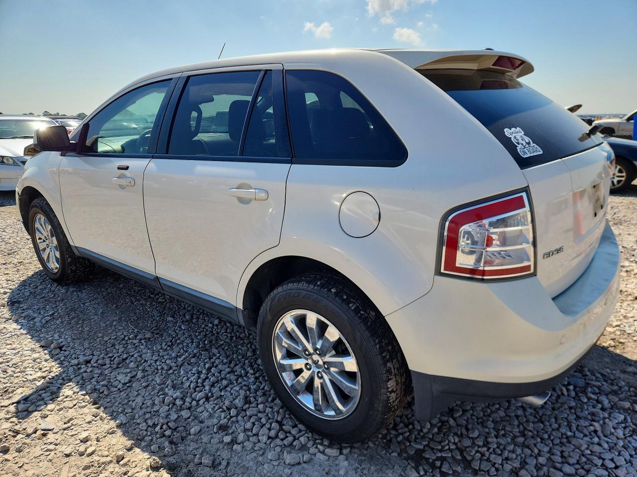 2008 Ford Edge Sel White vin: 2FMDK38C78BA67342