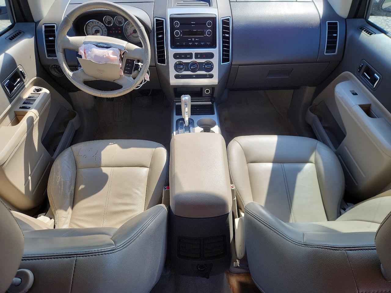 2008 Ford Edge Sel White vin: 2FMDK38C78BA67342