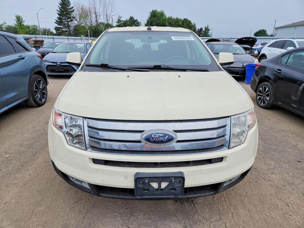 2008 Ford Edge Sel Cream vin: 2FMDK38C78BB37440