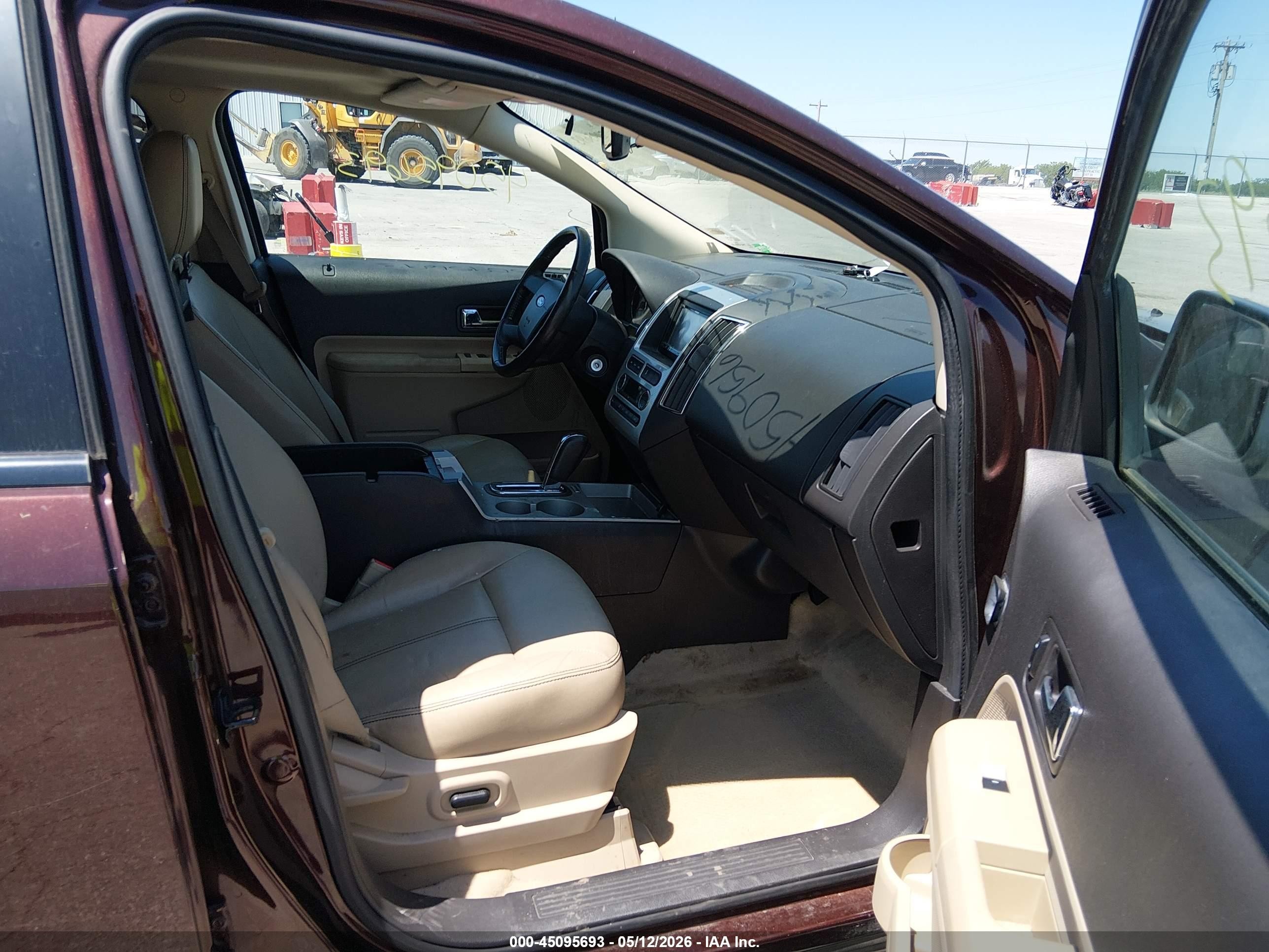 2009 Ford Edge Sel Maroon vin: 2FMDK38C79BA54141