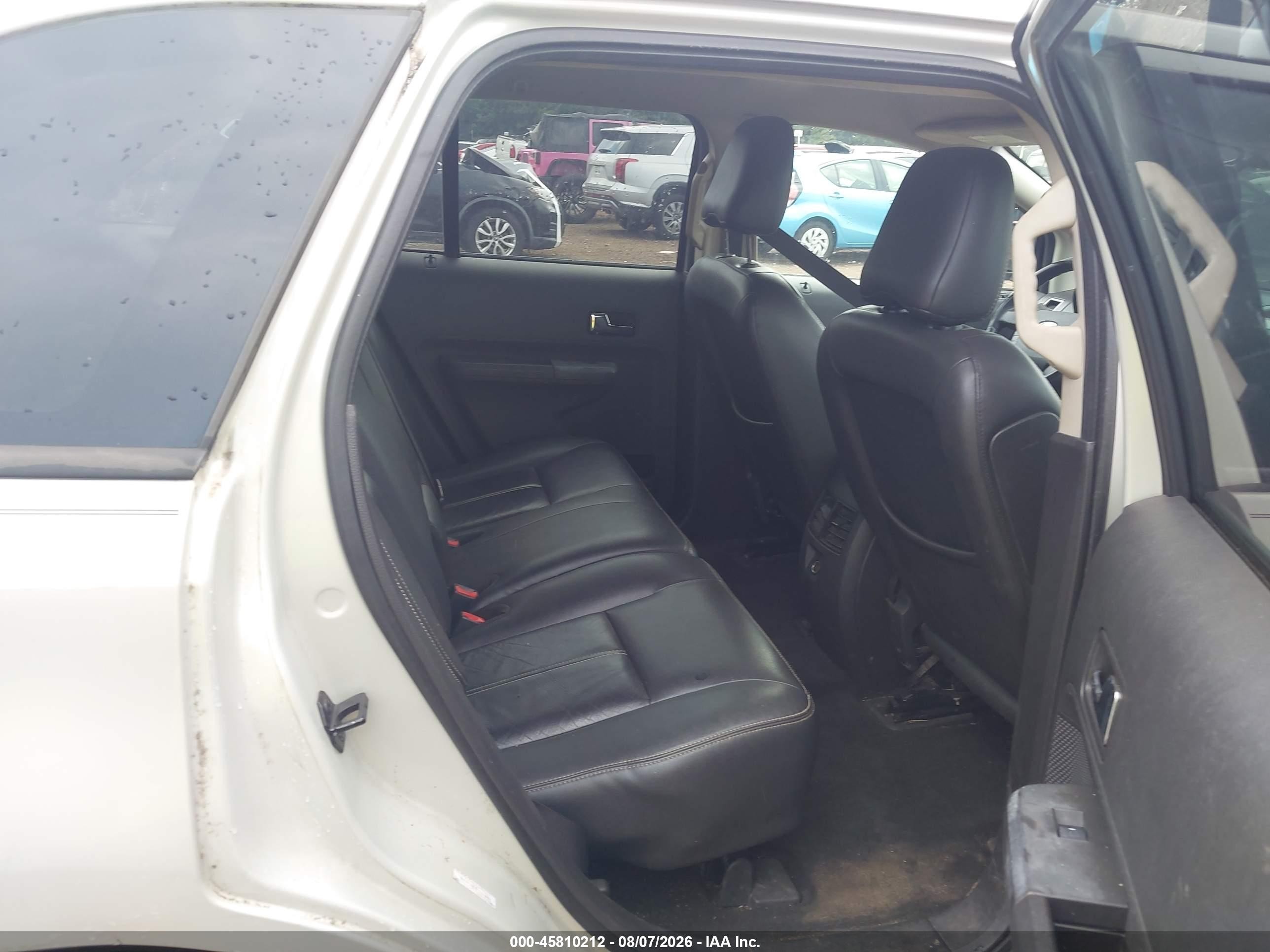 2007 Ford Edge Sel White vin: 2FMDK38C87BB55007