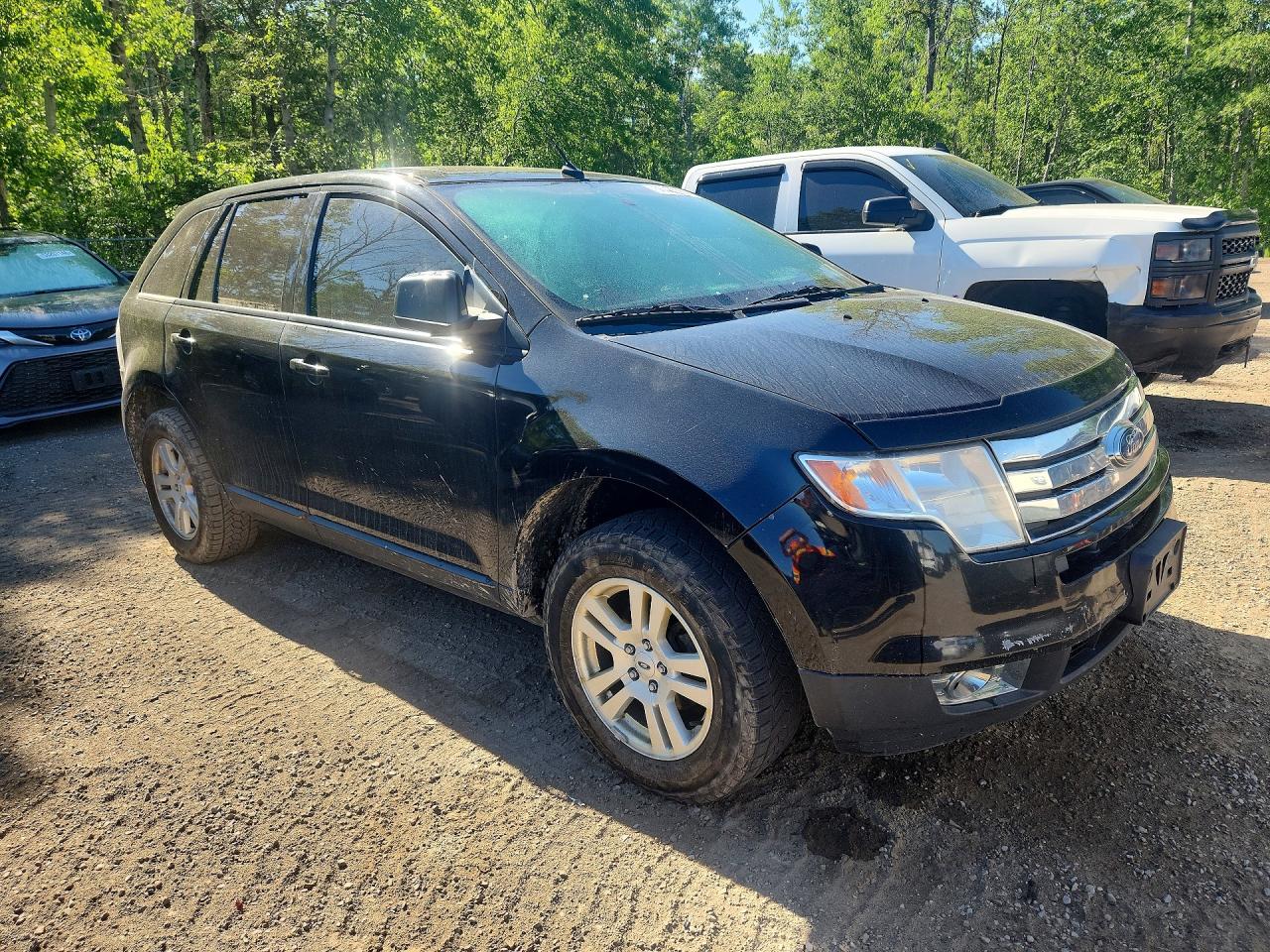 2008 Ford Edge Sel Черный vin: 2FMDK38C88BA00197