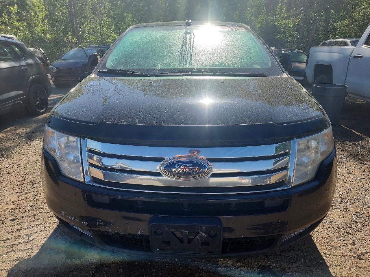 2008 Ford Edge Sel Черный vin: 2FMDK38C88BA00197