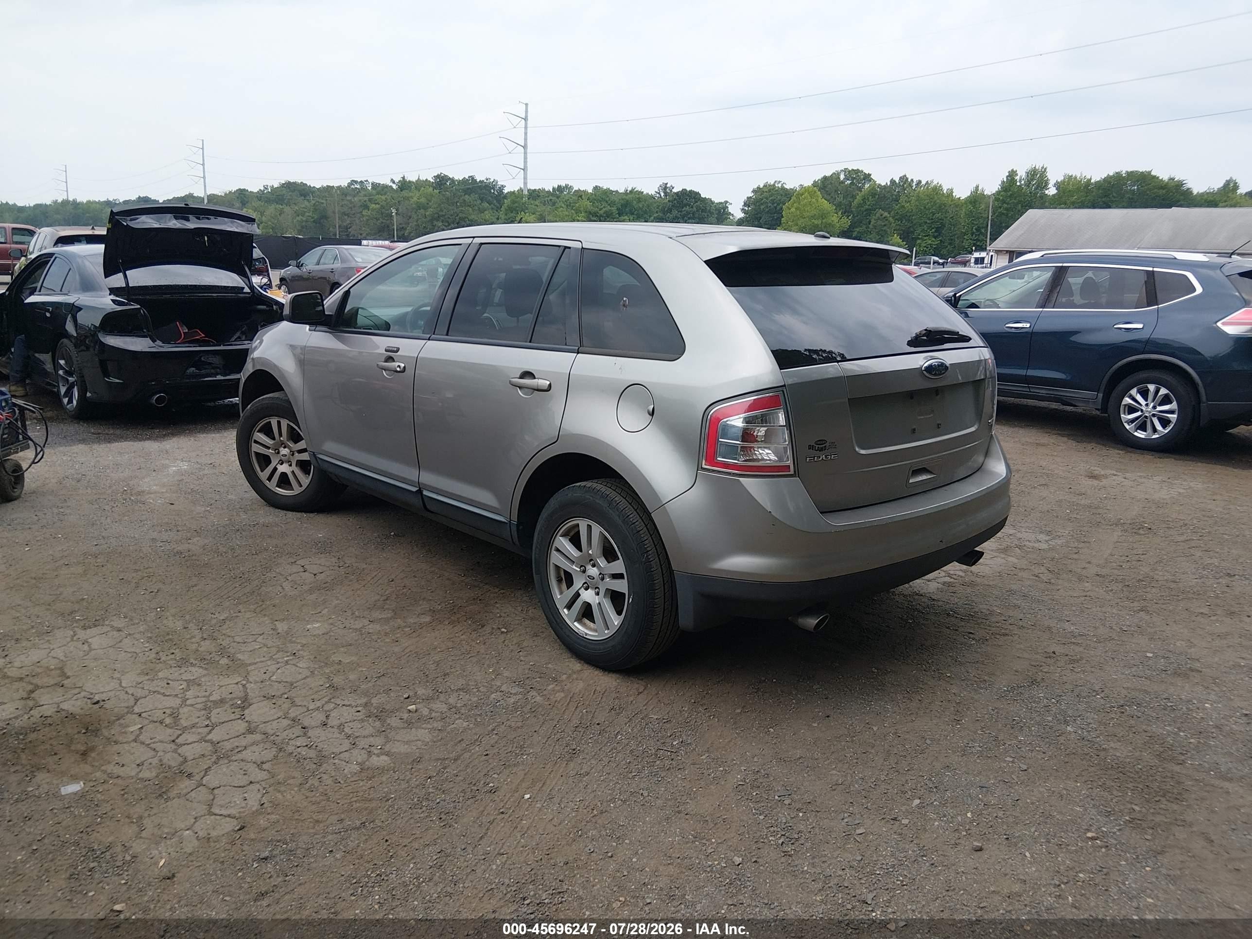 2008 Ford Edge Sel Gold vin: 2FMDK38C88BA40053