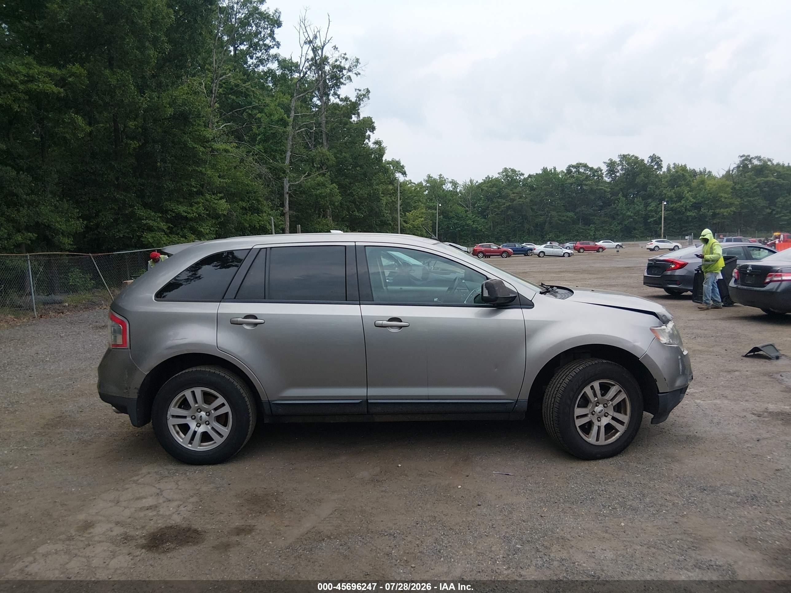 2008 Ford Edge Sel Gold vin: 2FMDK38C88BA40053