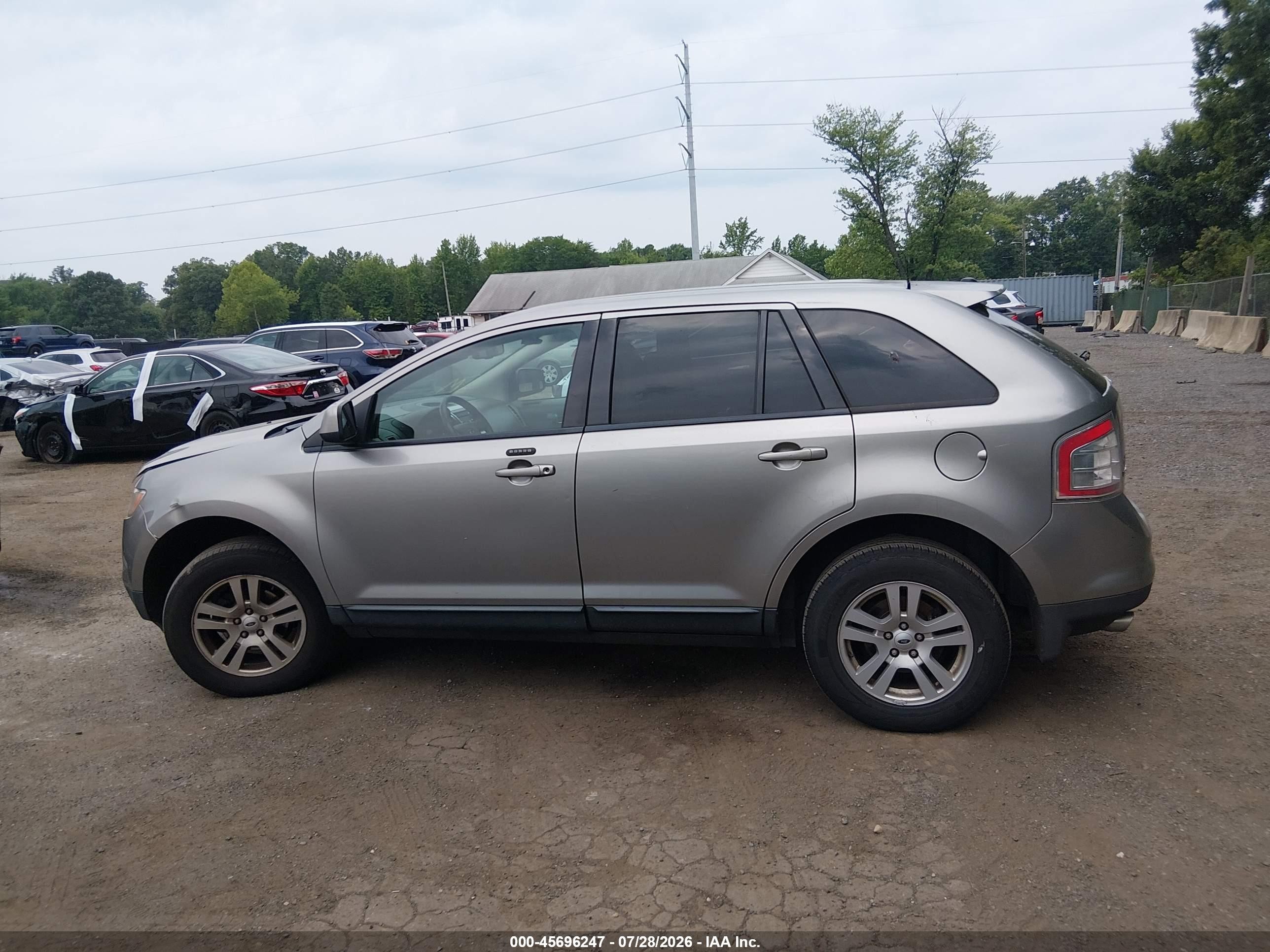 2008 Ford Edge Sel Gold vin: 2FMDK38C88BA40053