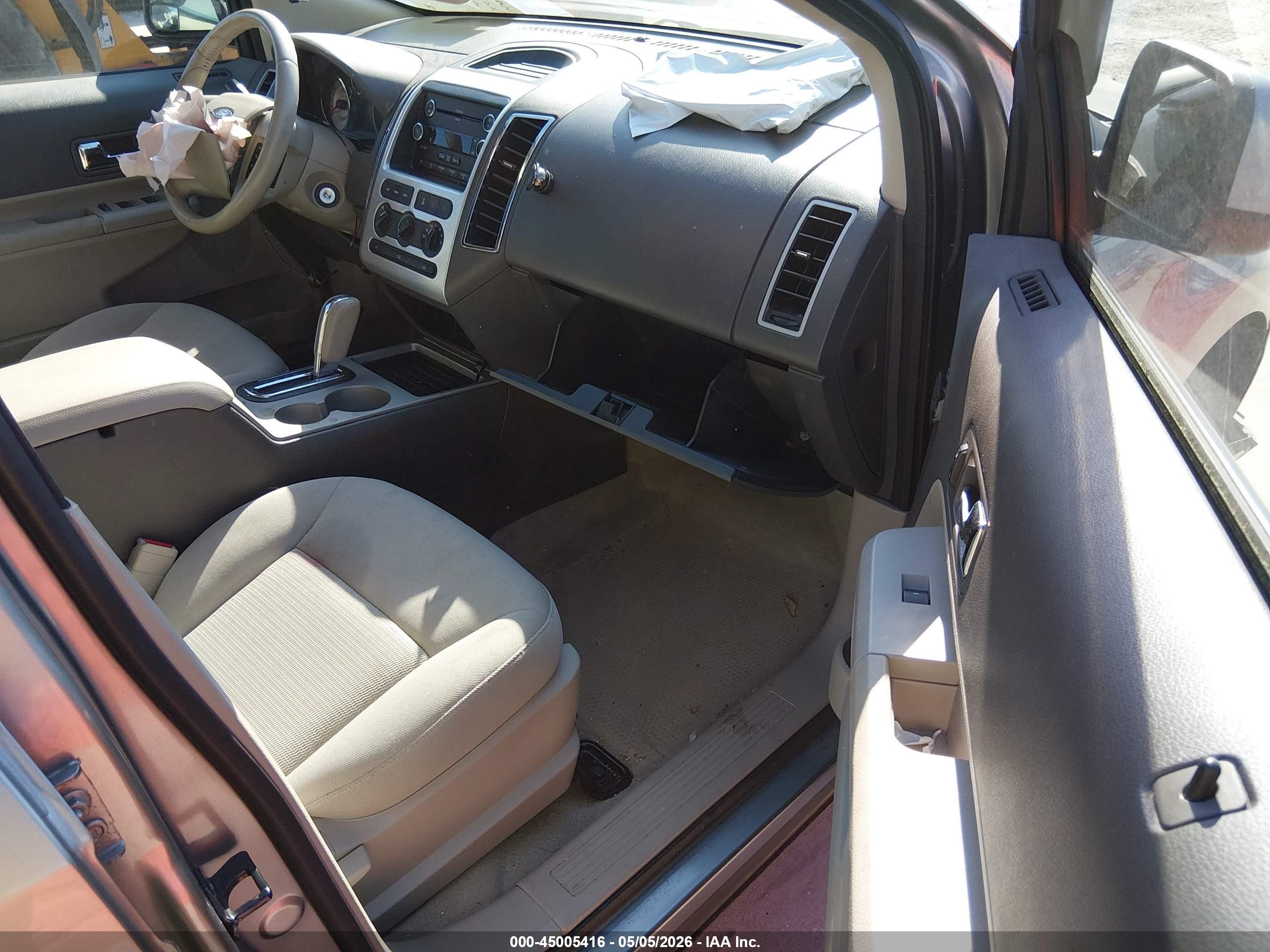 2008 Ford Edge Sel Gray vin: 2FMDK38C88BA51425