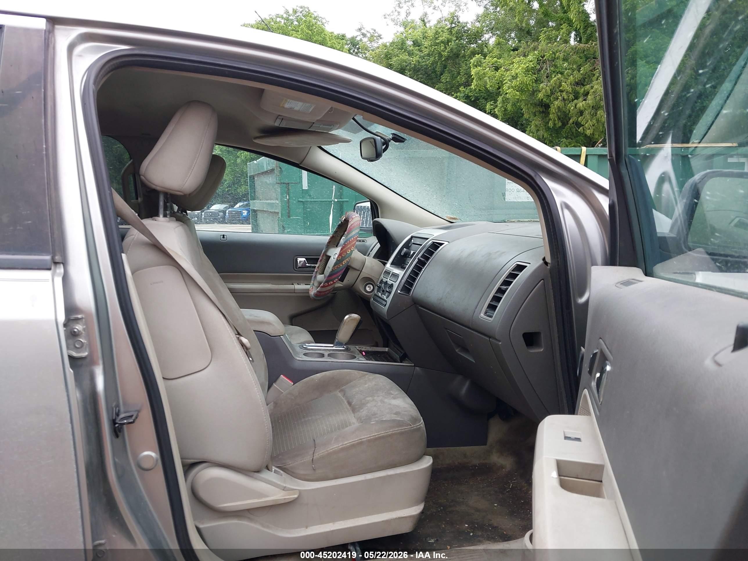 2008 Ford Edge Sel Silver vin: 2FMDK38C88BB05855