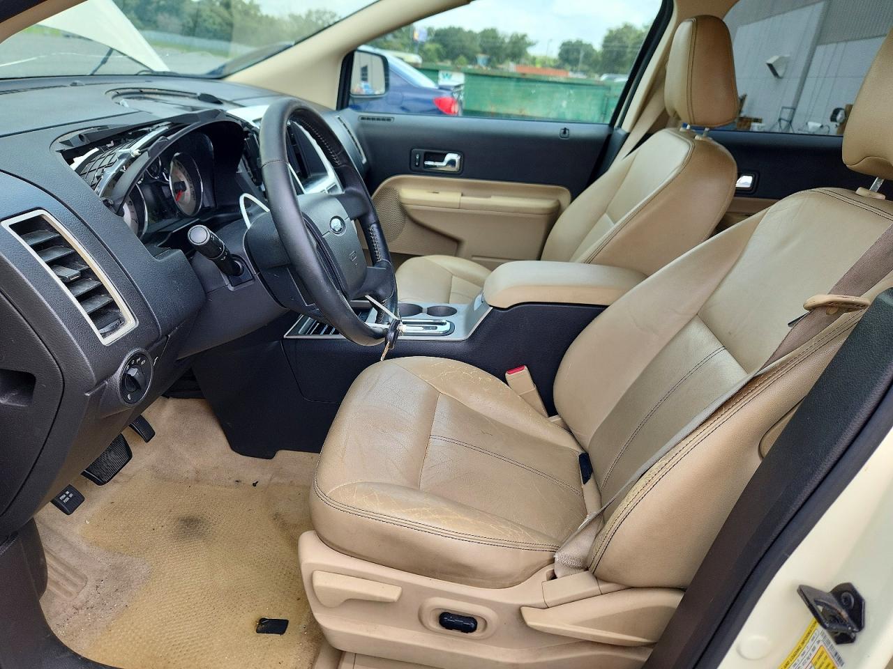 2008 Ford Edge Sel White vin: 2FMDK38C88BB24843