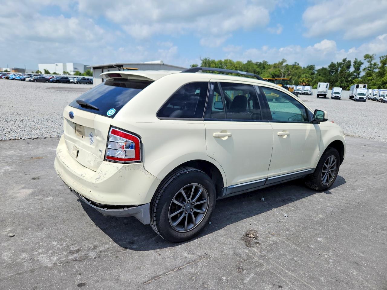 2008 Ford Edge Sel White vin: 2FMDK38C88BB24843