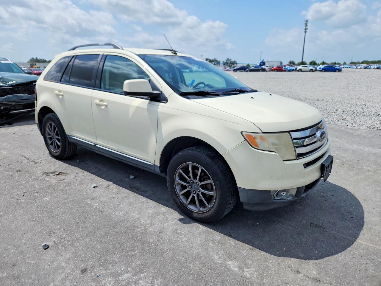 2008 Ford Edge Sel White vin: 2FMDK38C88BB24843