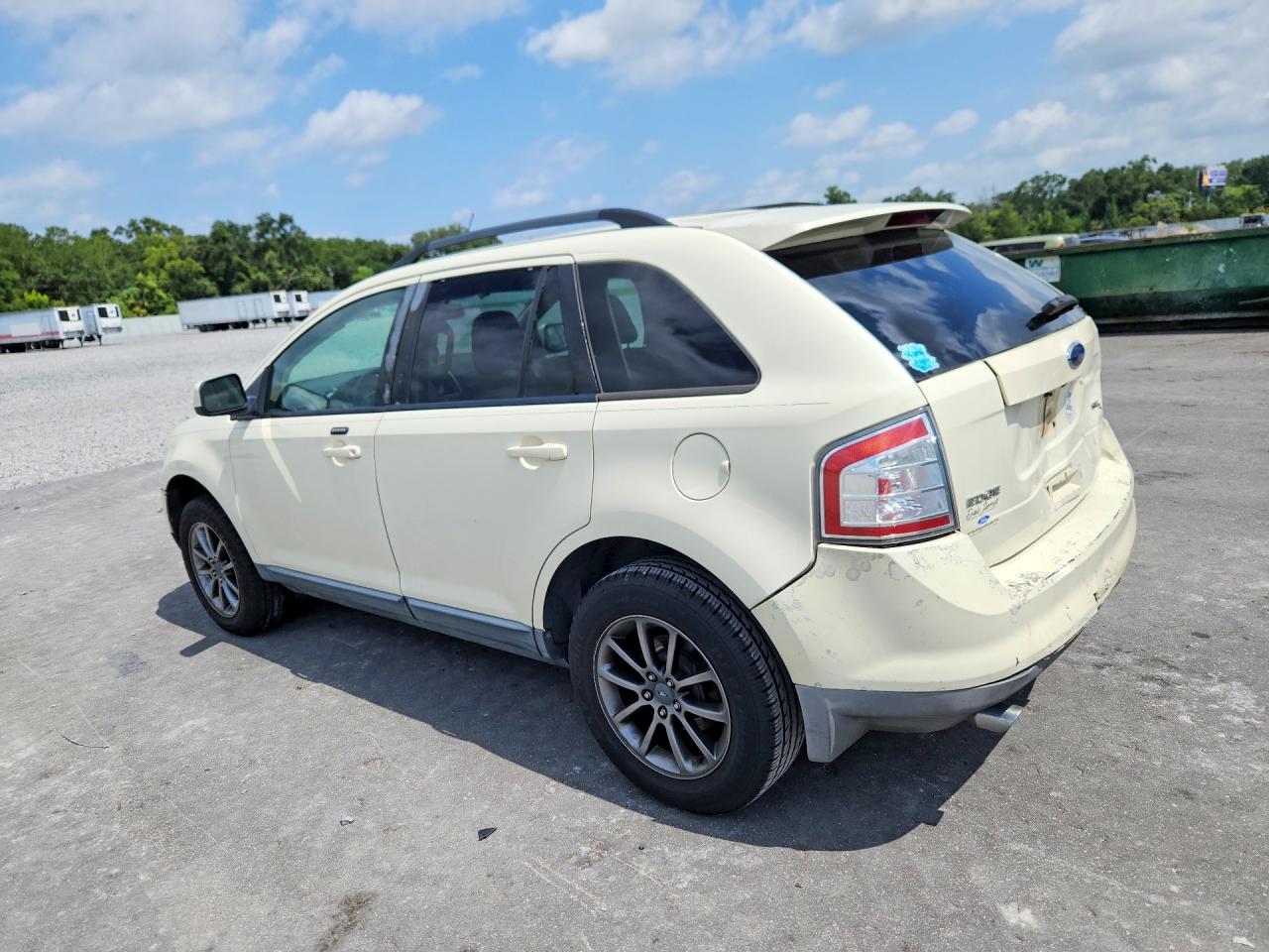 2008 Ford Edge Sel White vin: 2FMDK38C88BB24843