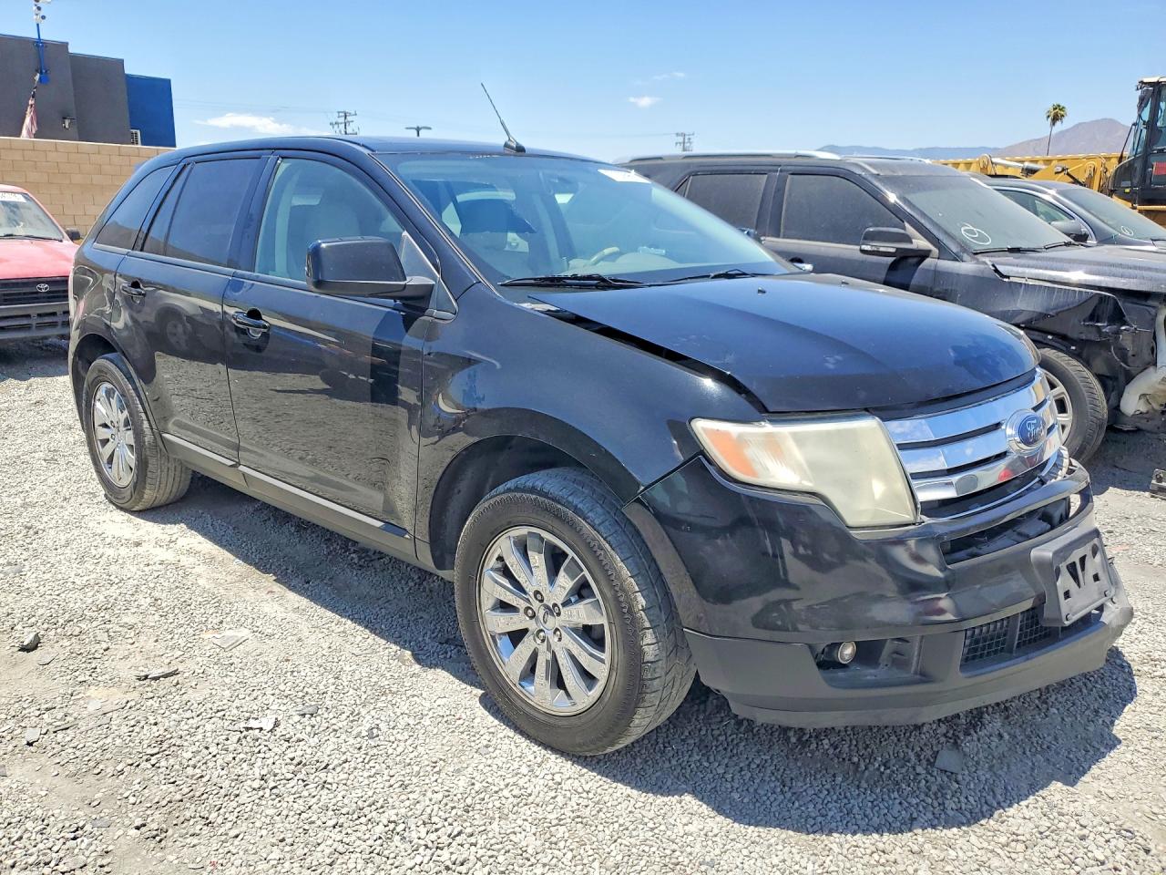 2008 Ford Edge Sel Black vin: 2FMDK38C88BB25328
