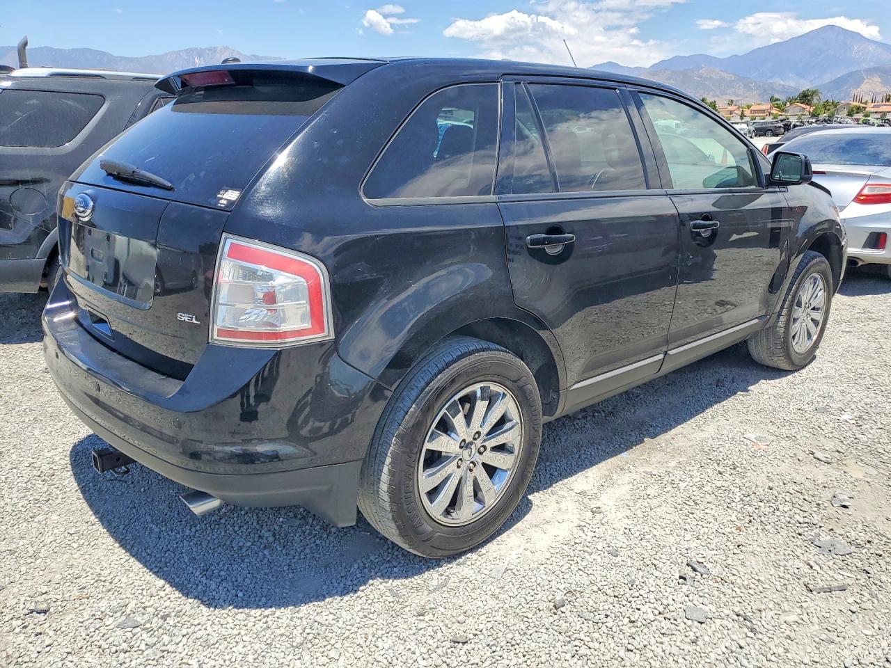 2008 Ford Edge Sel Black vin: 2FMDK38C88BB25328