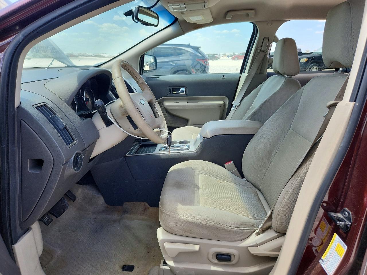 2009 Ford Edge Sel Burgundy vin: 2FMDK38C89BA53869