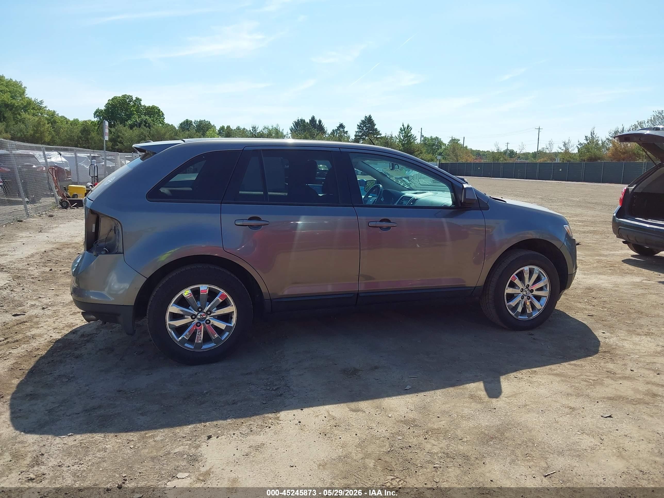2009 Ford Edge Sel Gray vin: 2FMDK38C89BA95507