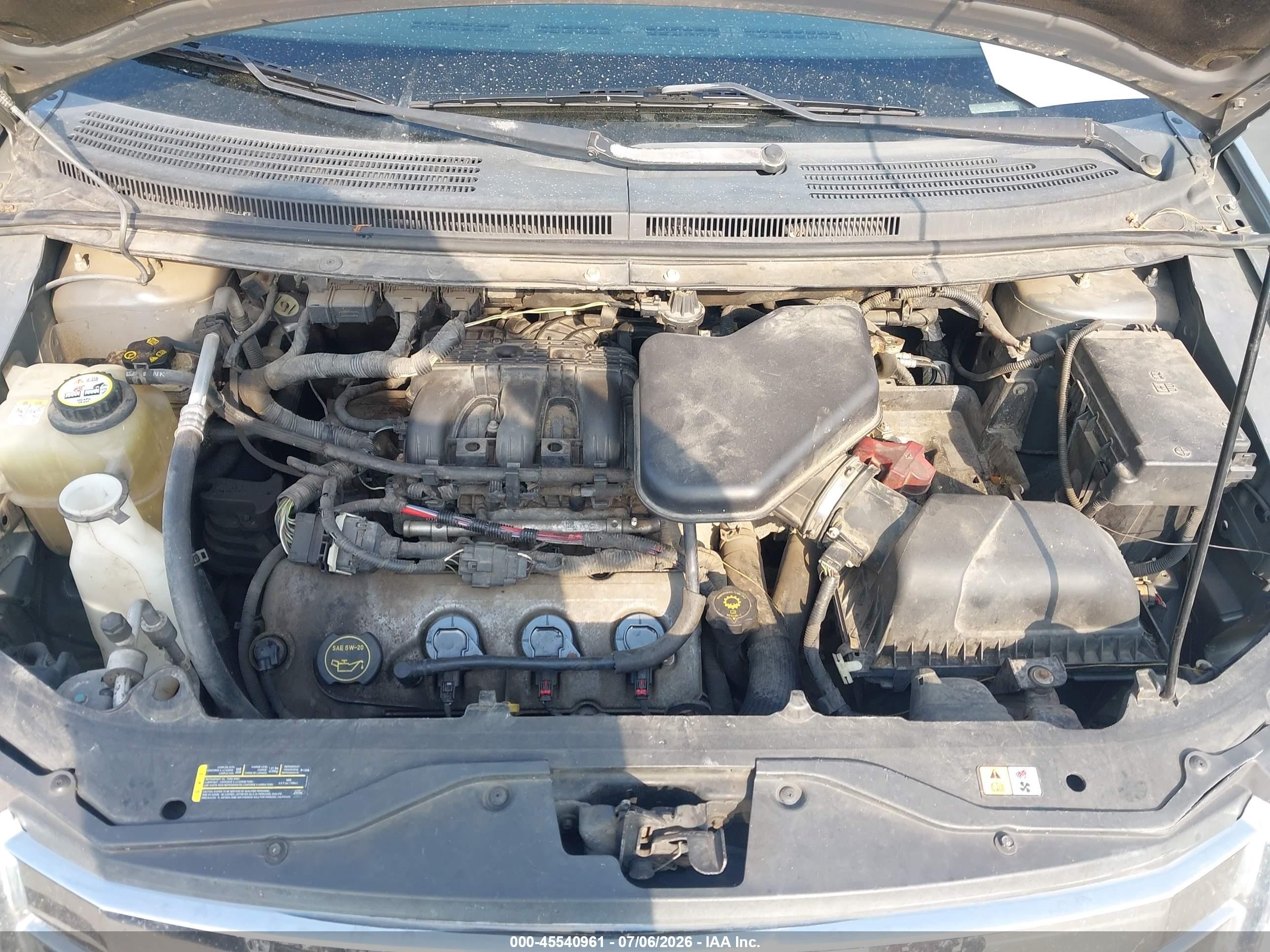 2007 Ford Edge Sel Серебряный vin: 2FMDK38C97BA29867
