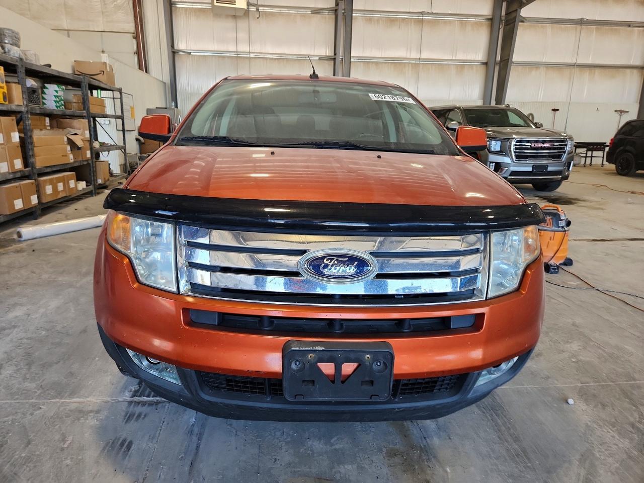 2008 Ford Edge Sel Orange vin: 2FMDK38C98BA19213