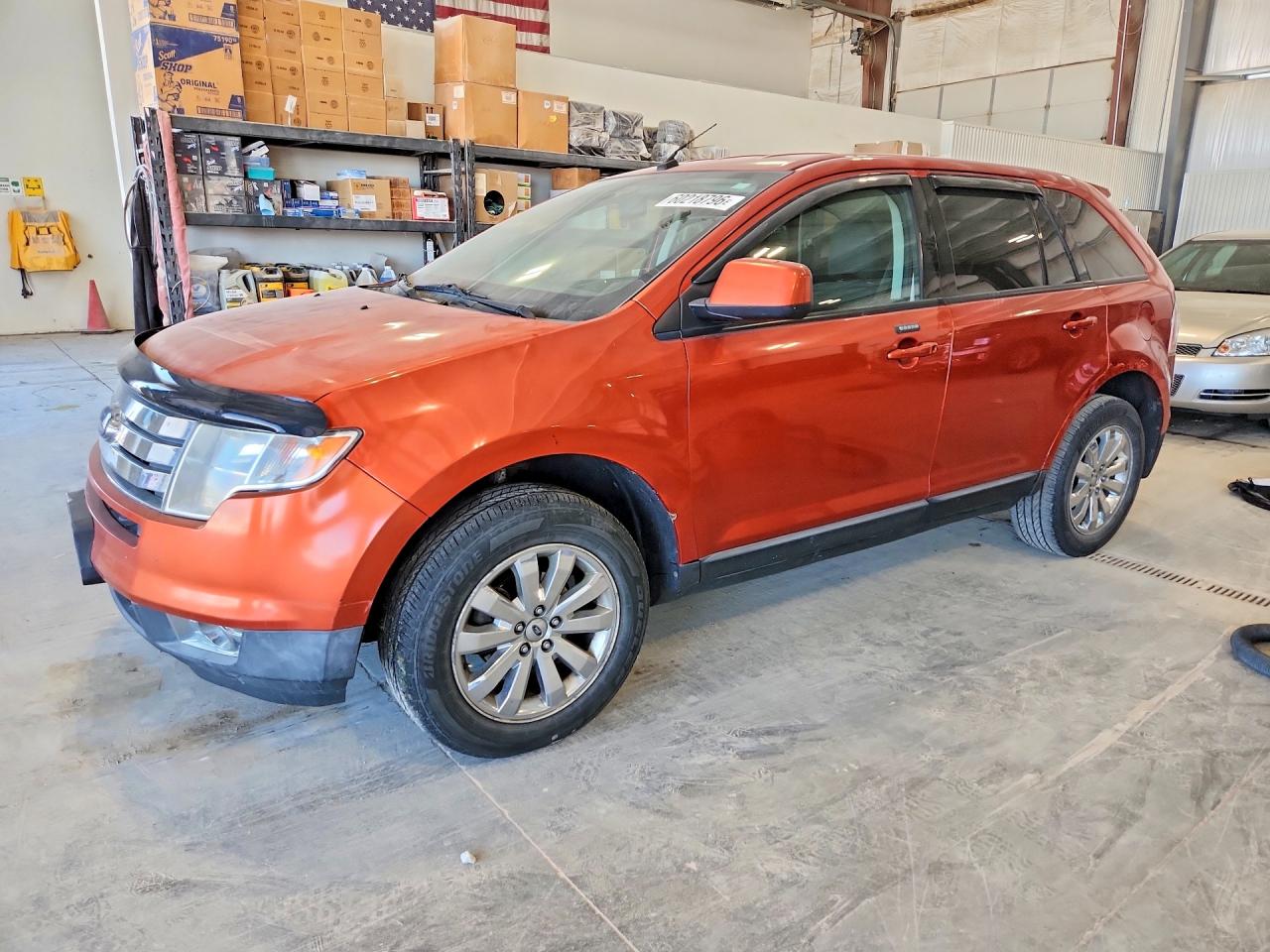 2008 Ford Edge Sel Orange vin: 2FMDK38C98BA19213