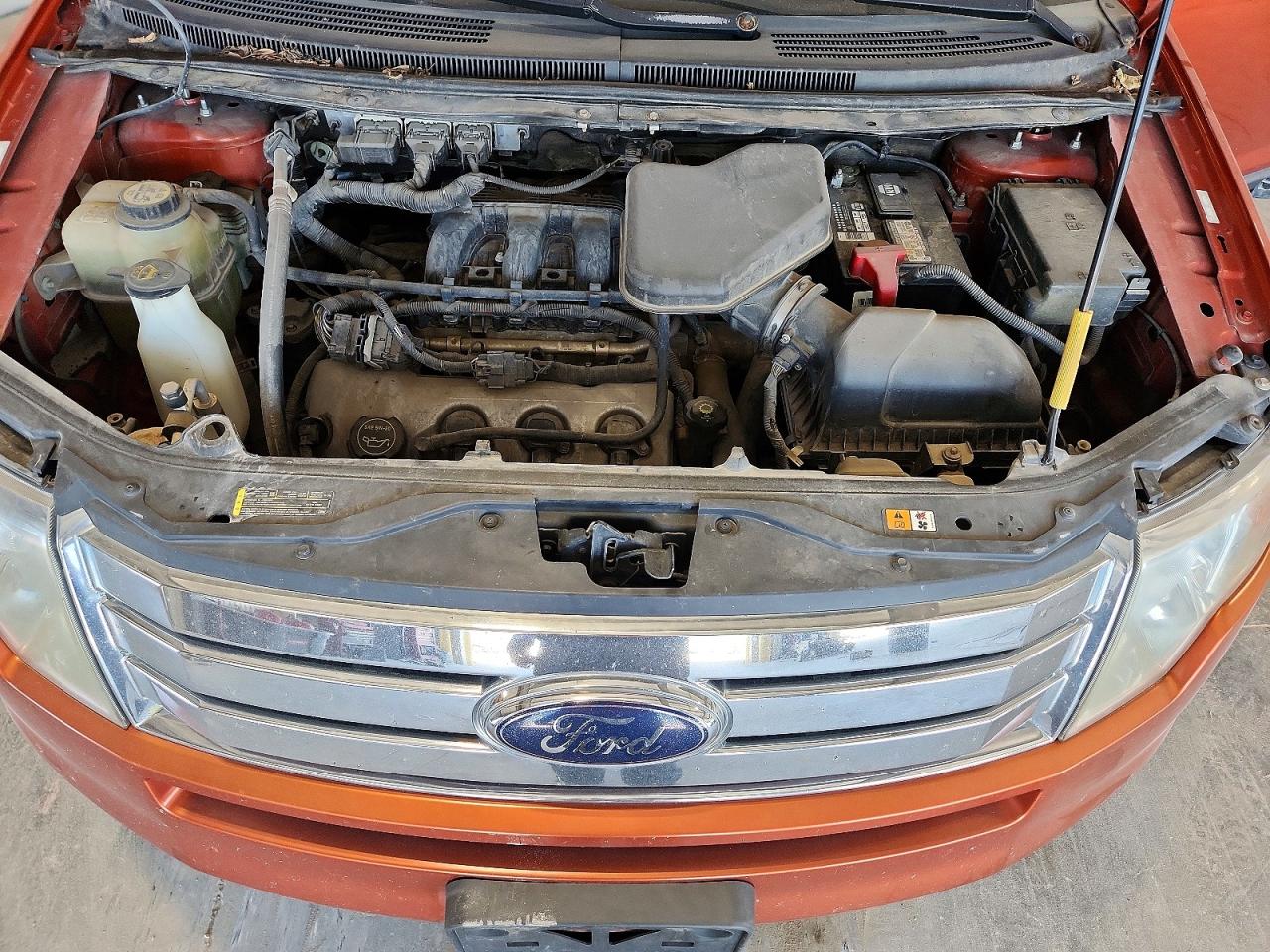 2008 Ford Edge Sel Orange vin: 2FMDK38C98BA19213