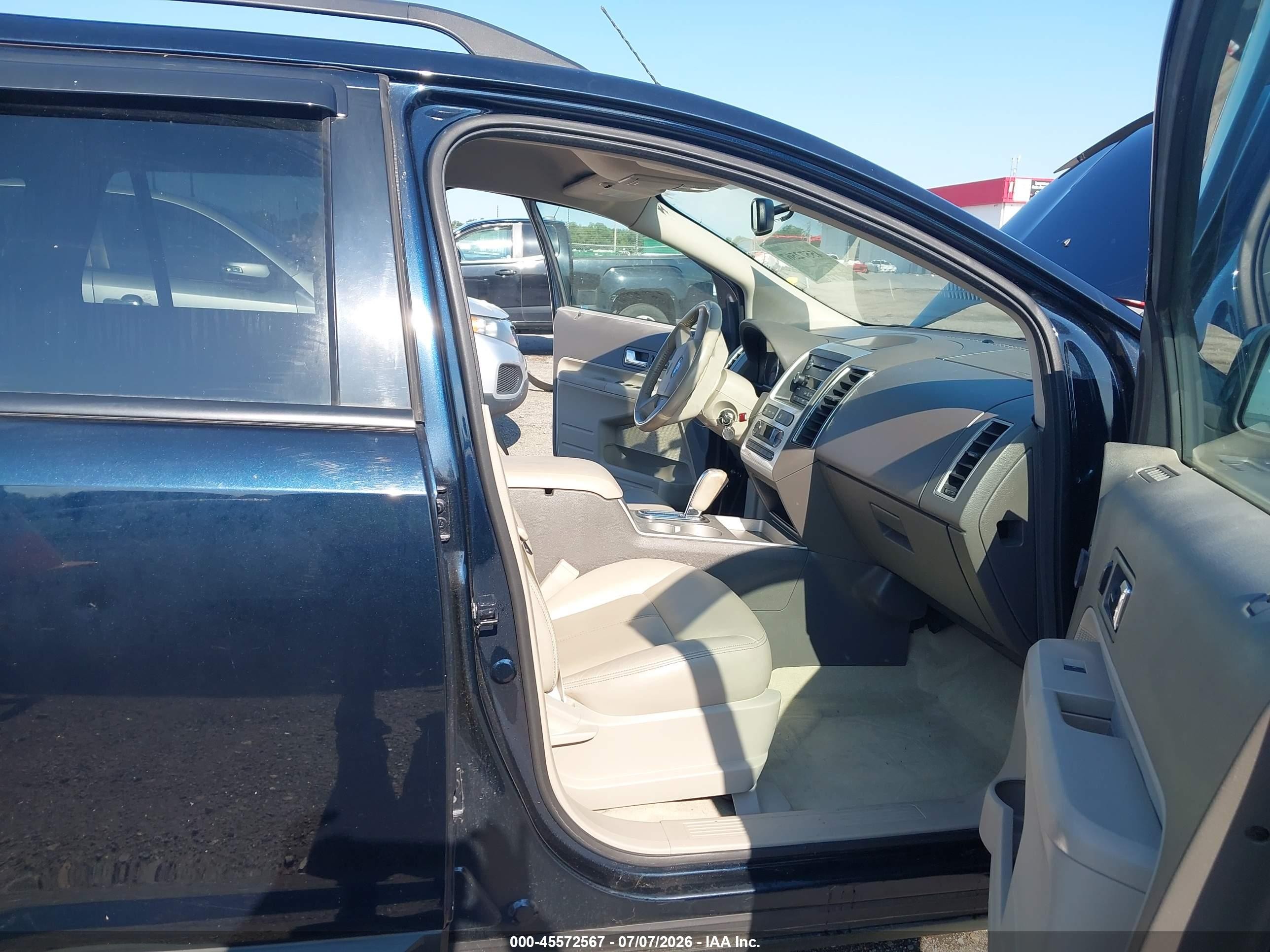 2008 Ford Edge Sel Black vin: 2FMDK38C98BA60215