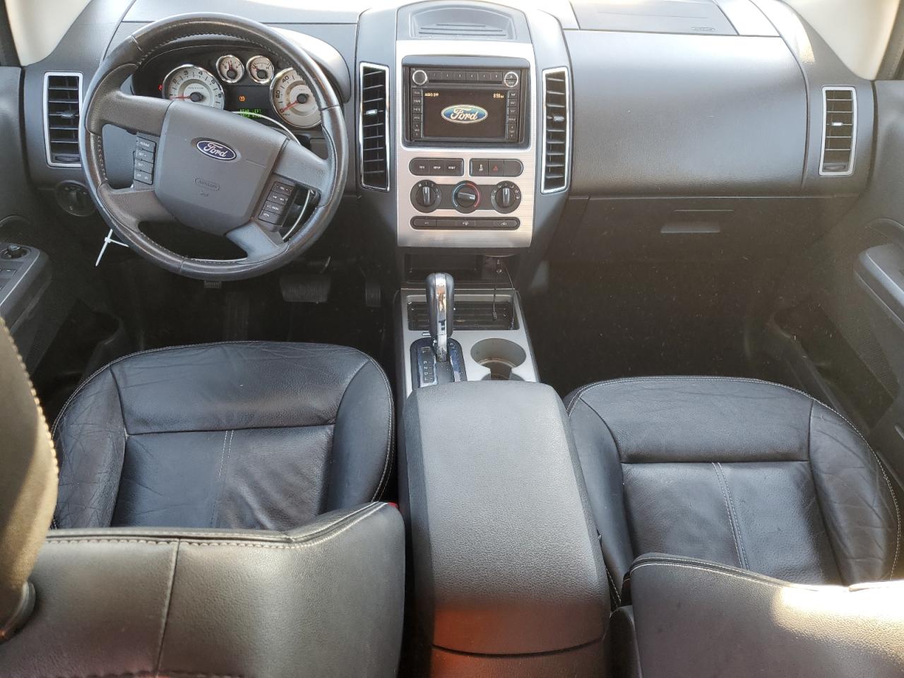 2008 Ford Edge Black vin: 2FMDK38C98BB11552