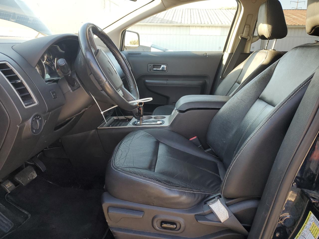 2008 Ford Edge Black vin: 2FMDK38C98BB11552