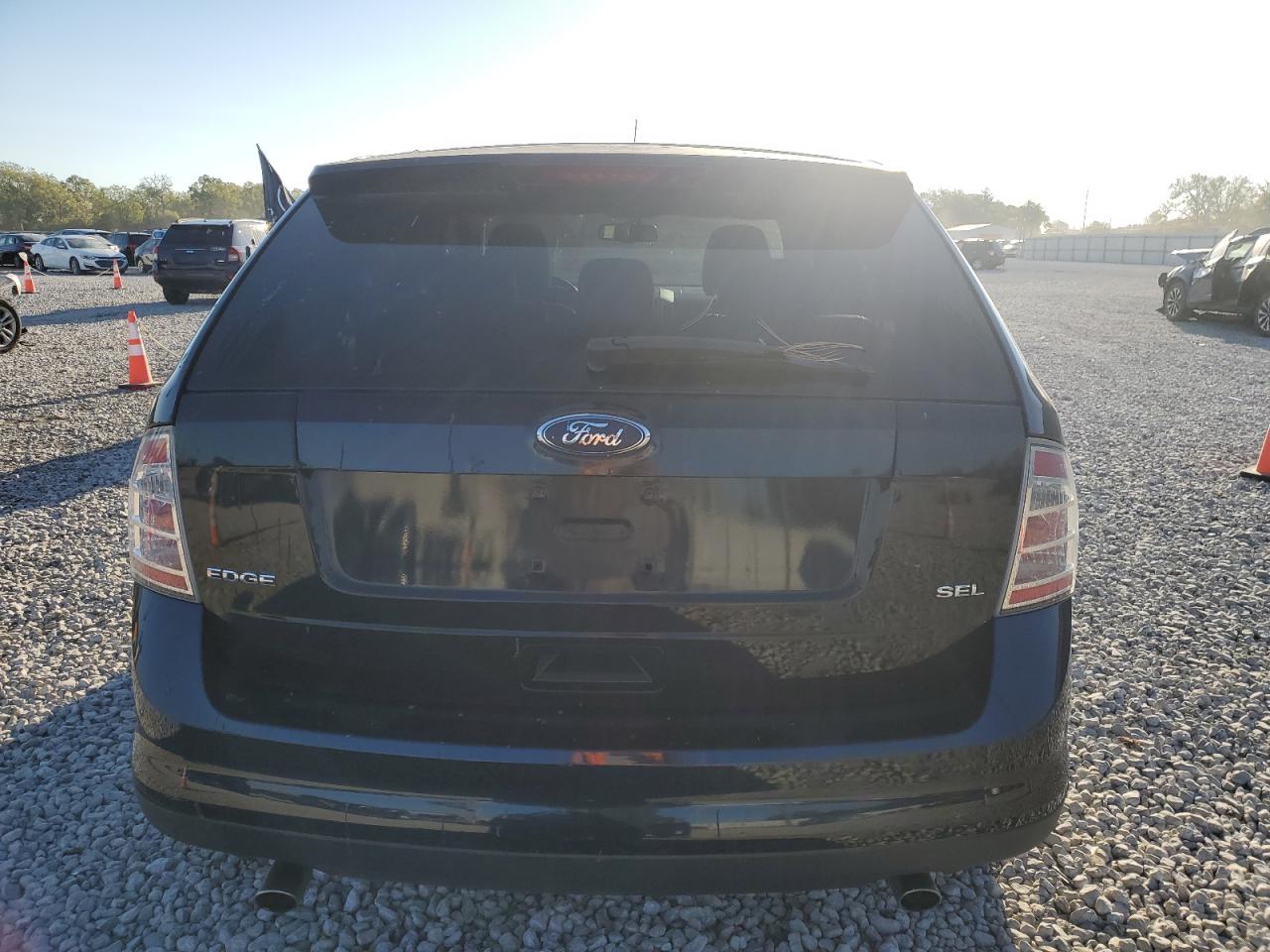 2008 Ford Edge Black vin: 2FMDK38C98BB11552
