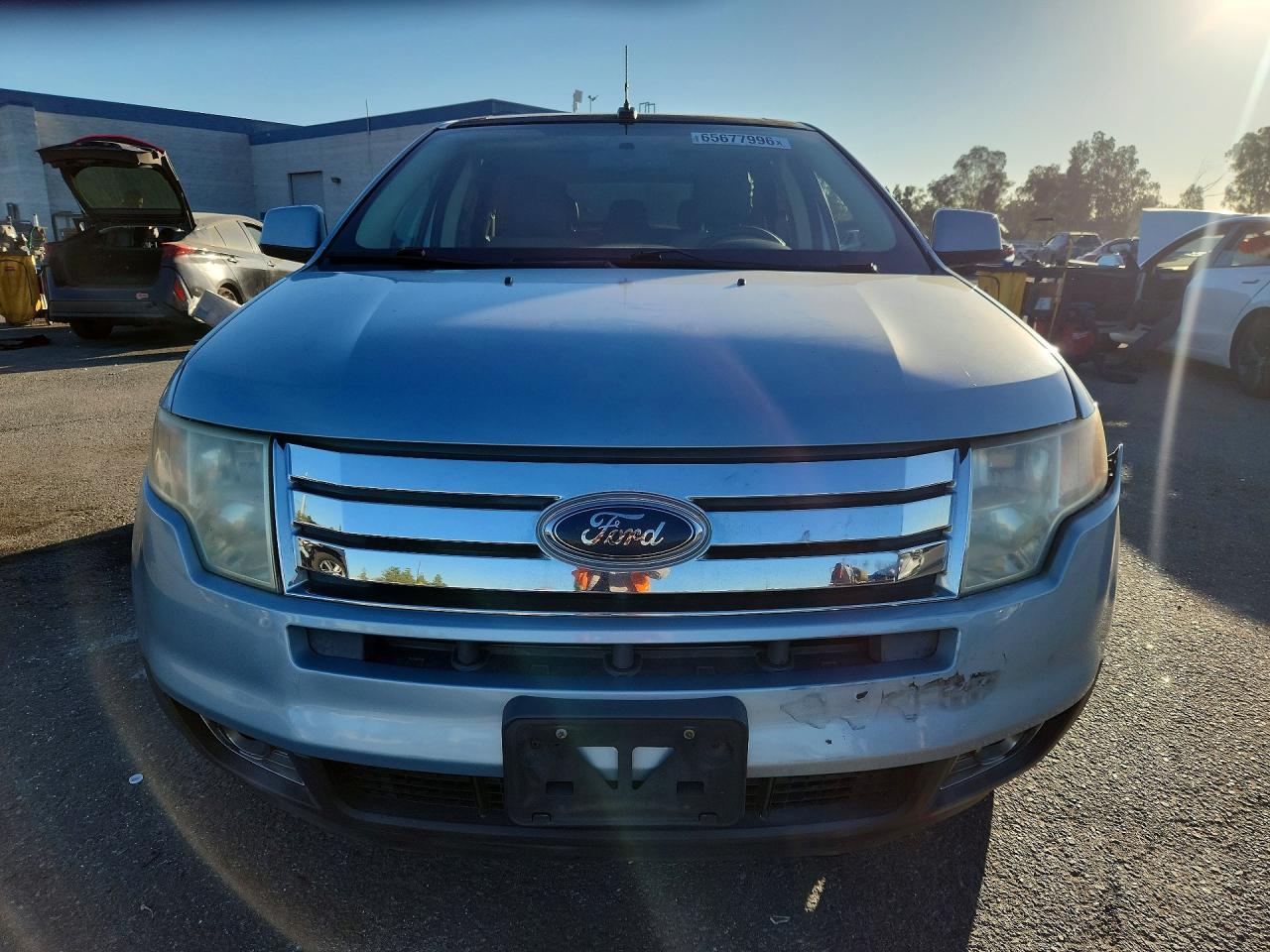 2008 Ford Edge Sel Blue vin: 2FMDK38C98BB23362