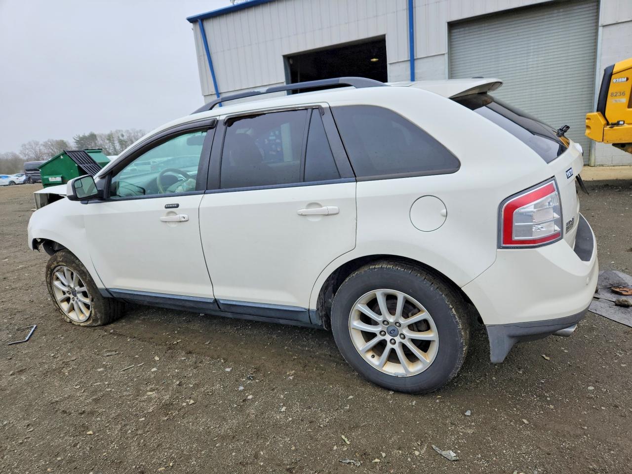 2009 Ford Edge Sel White vin: 2FMDK38C99BA59387