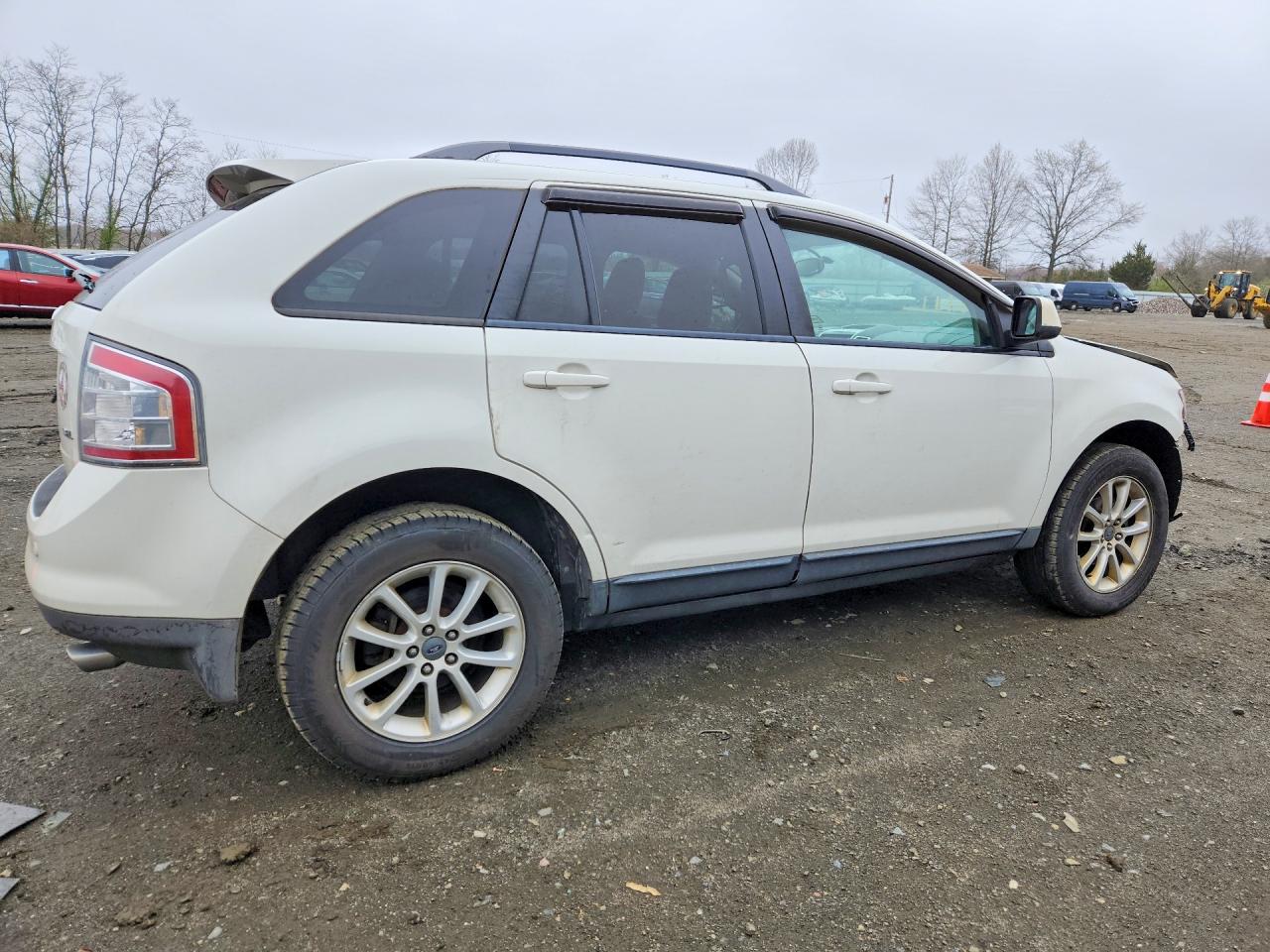 2009 Ford Edge Sel White vin: 2FMDK38C99BA59387