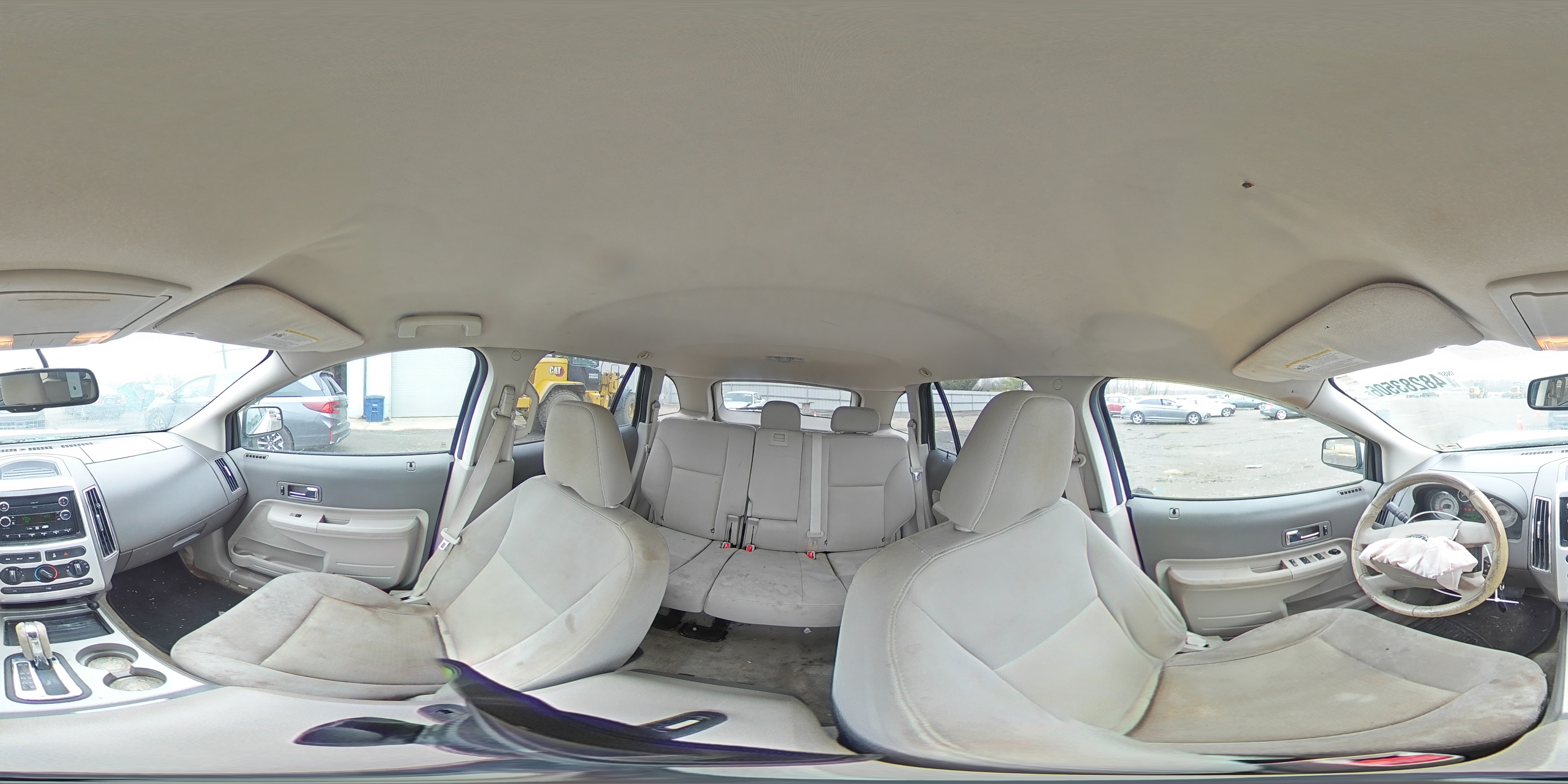 2009 Ford Edge Sel White vin: 2FMDK38C99BA59387