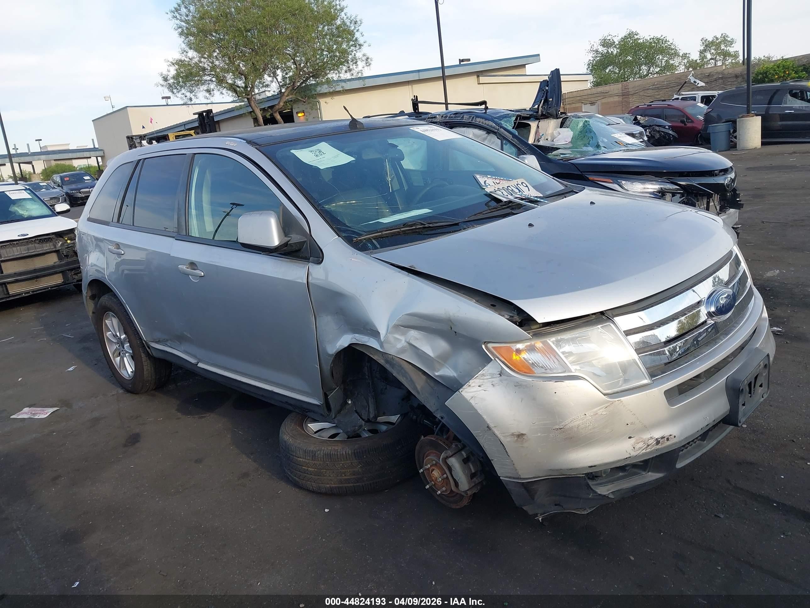 2009 Ford Edge Sel Серебряный vin: 2FMDK38C99BA61012
