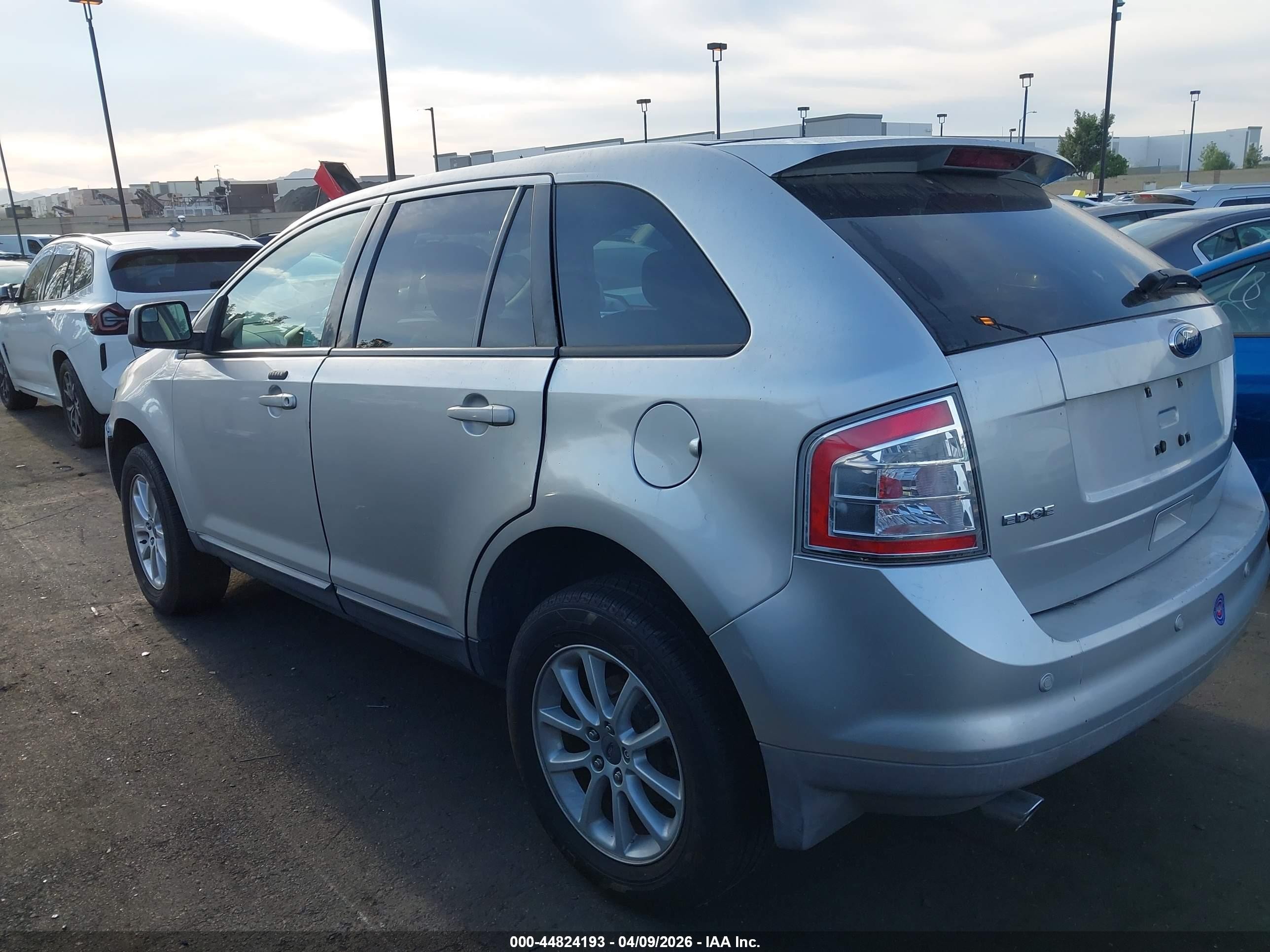 2009 Ford Edge Sel Серебряный vin: 2FMDK38C99BA61012