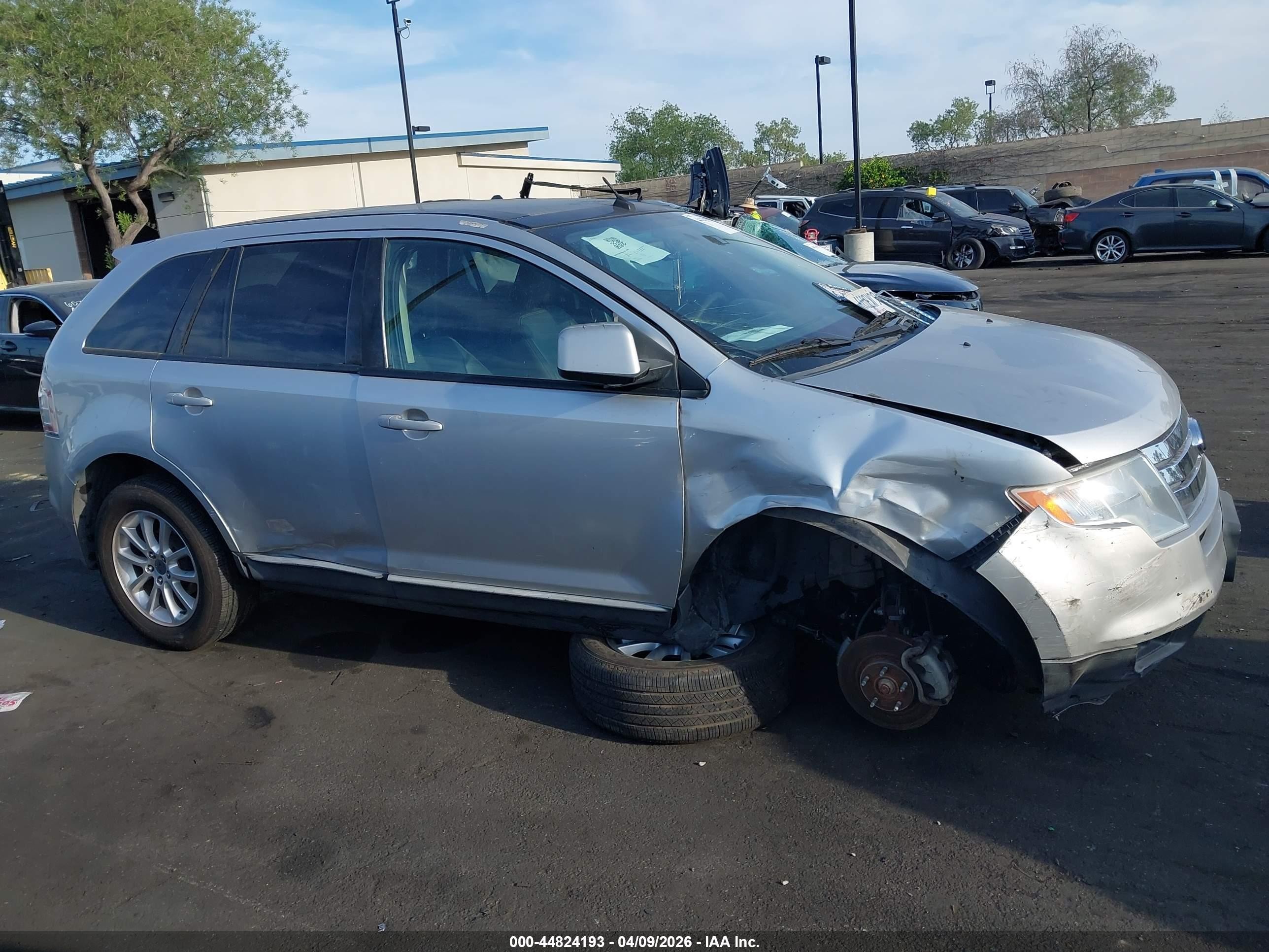 2009 Ford Edge Sel Серебряный vin: 2FMDK38C99BA61012