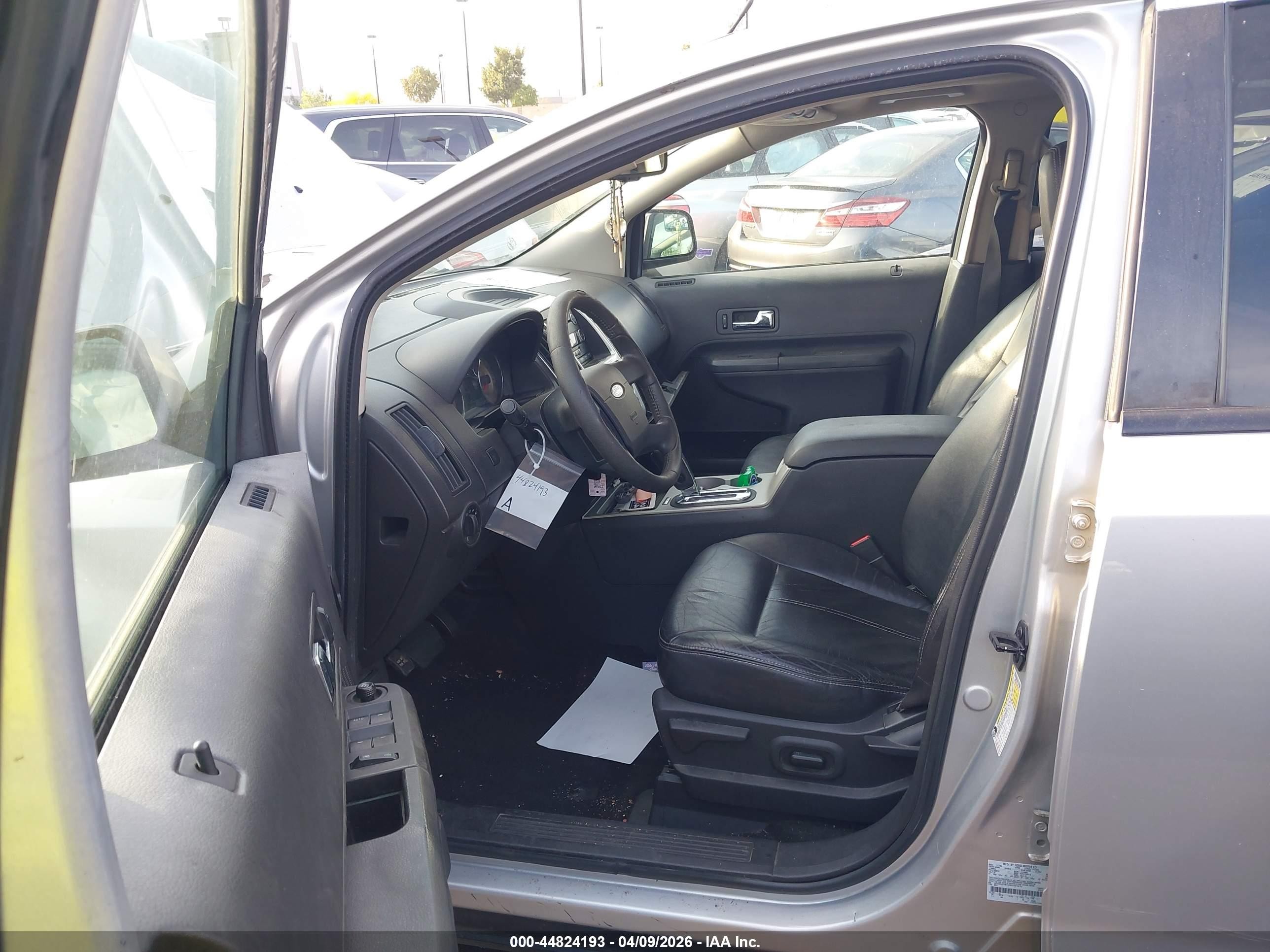 2009 Ford Edge Sel Серебряный vin: 2FMDK38C99BA61012