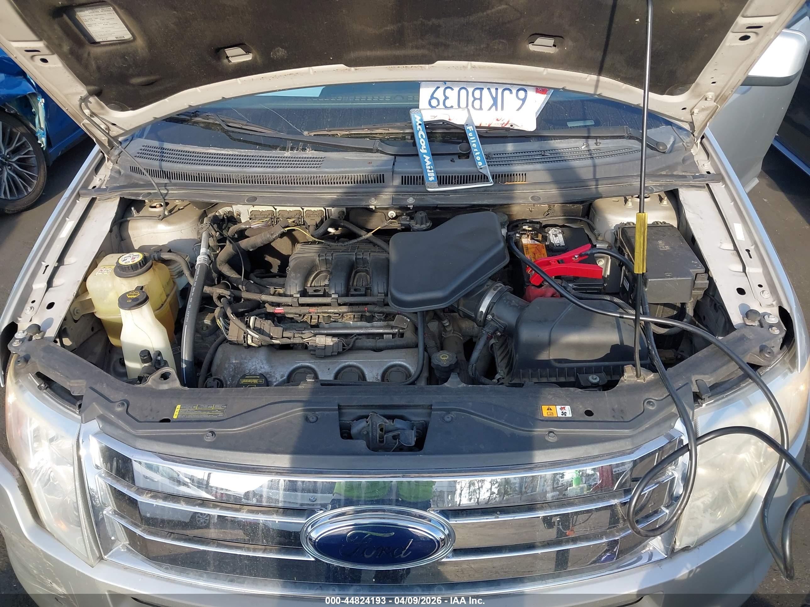 2009 Ford Edge Sel Серебряный vin: 2FMDK38C99BA61012