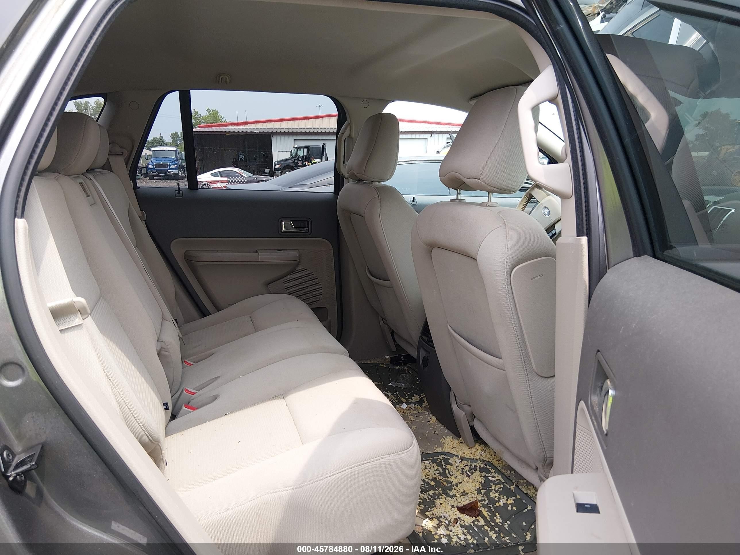 2009 Ford Edge Sel Gray vin: 2FMDK38C99BA87190