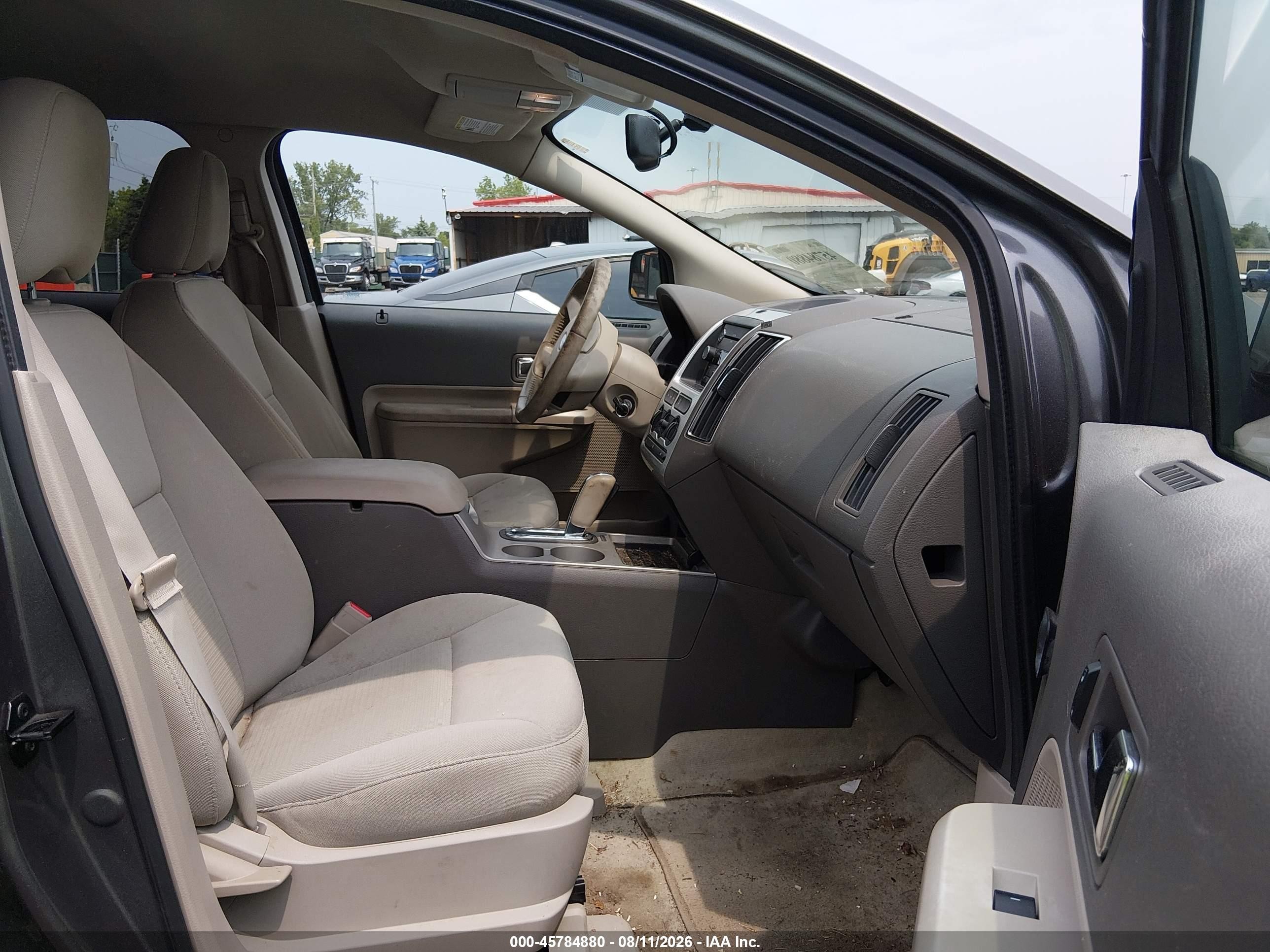 2009 Ford Edge Sel Gray vin: 2FMDK38C99BA87190