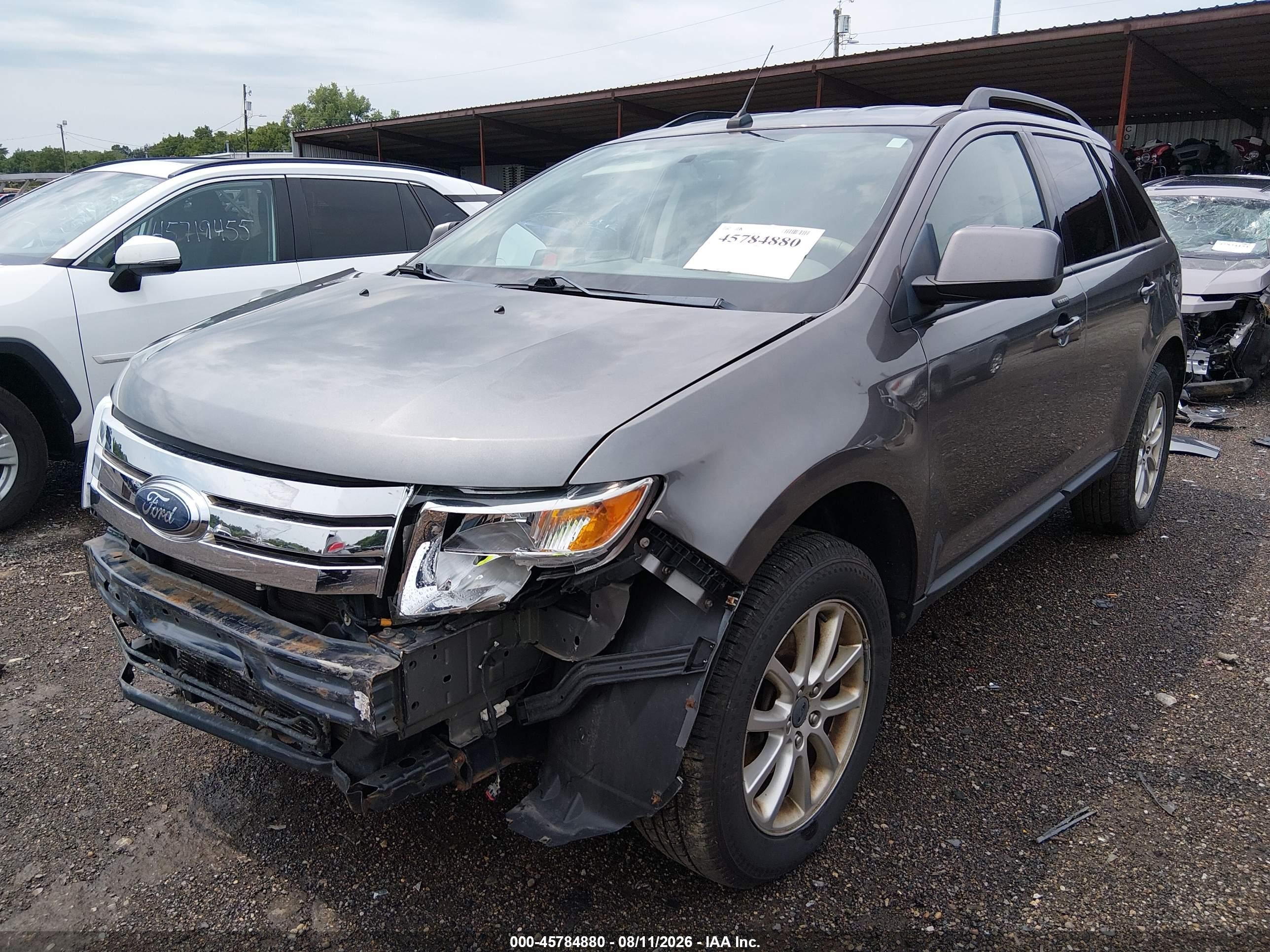 2009 Ford Edge Sel Gray vin: 2FMDK38C99BA87190