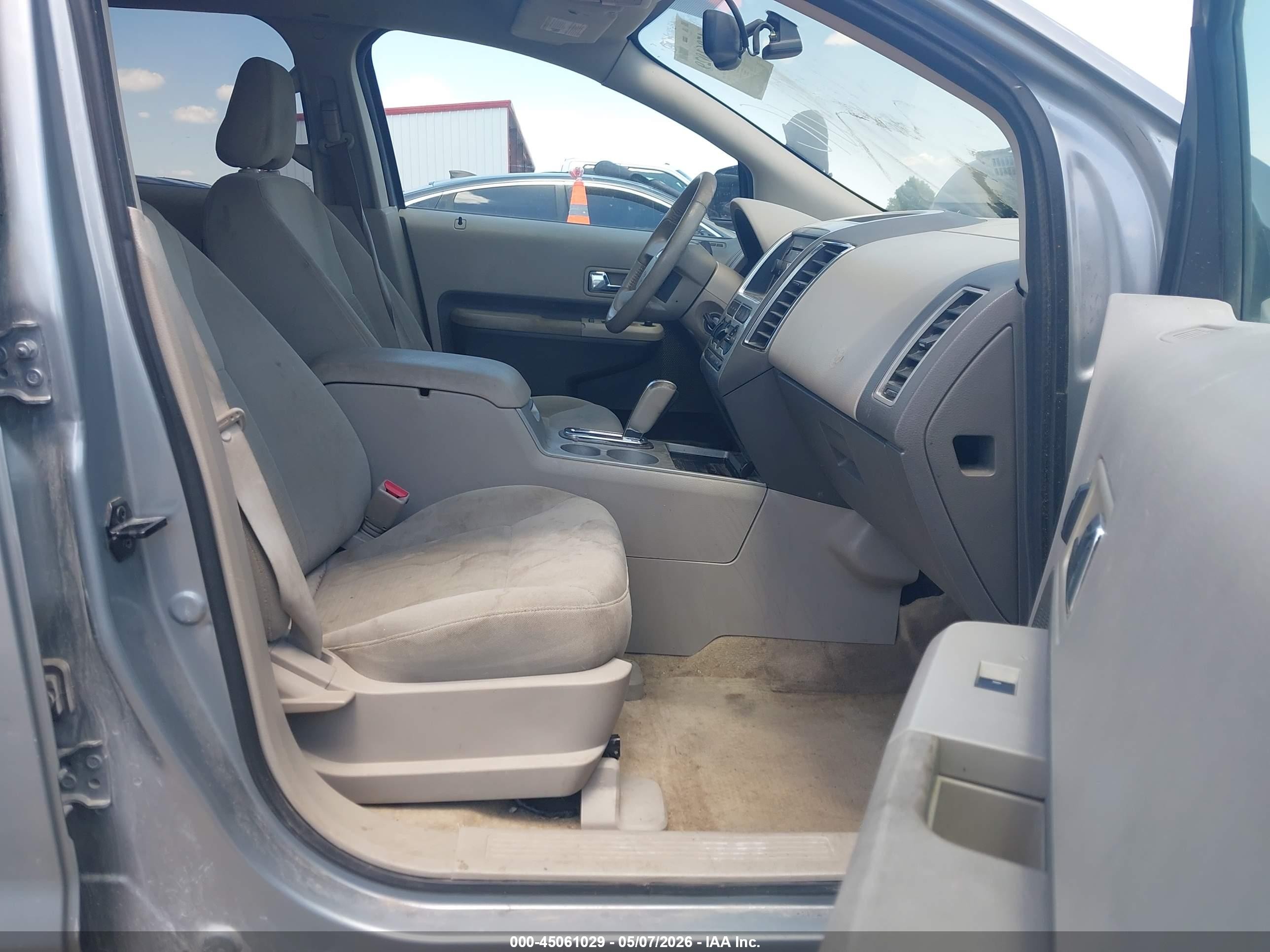 2007 Ford Edge Sel Silver vin: 2FMDK38CX7BA50209