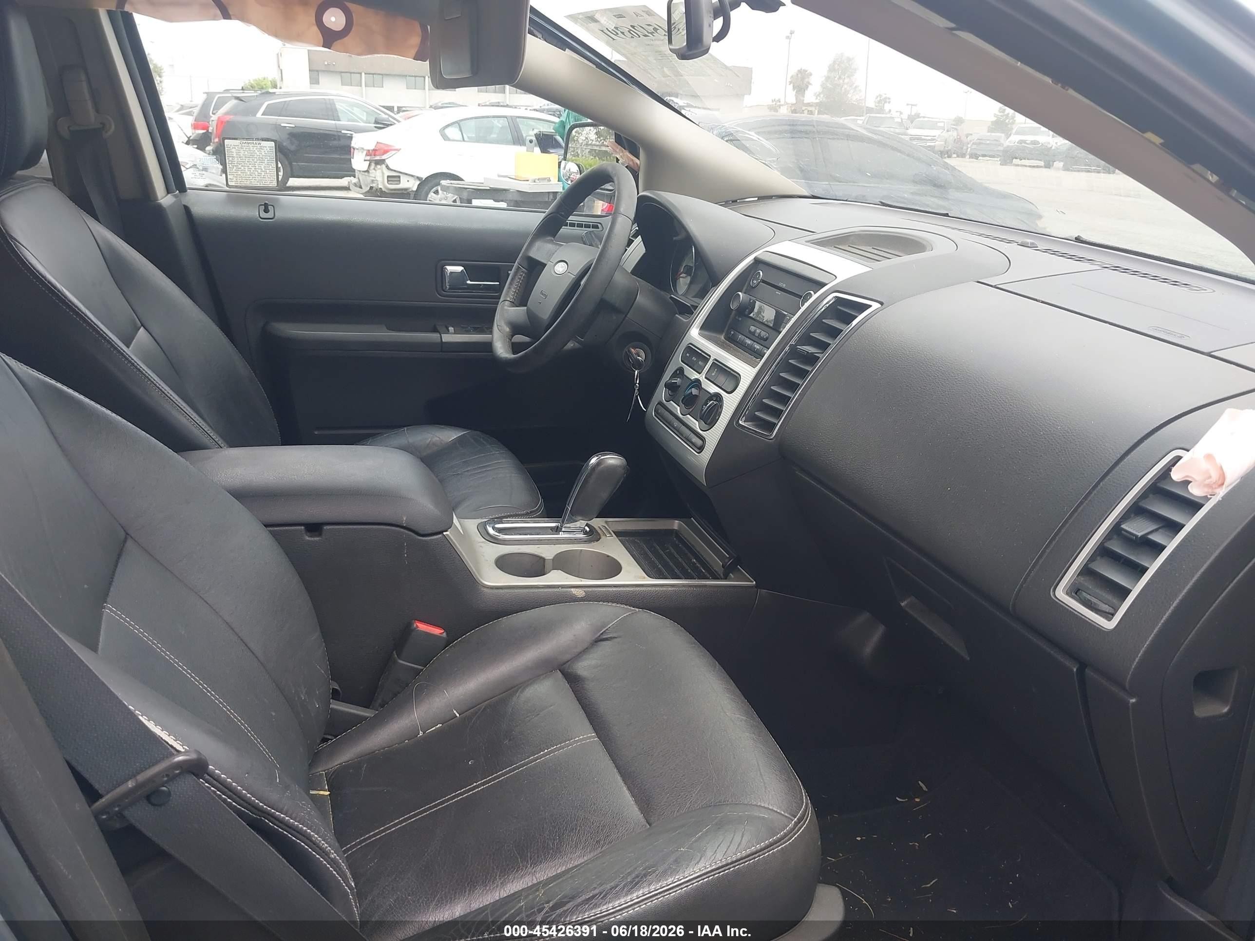 2008 Ford Edge Sel Blue vin: 2FMDK38CX8BA14683