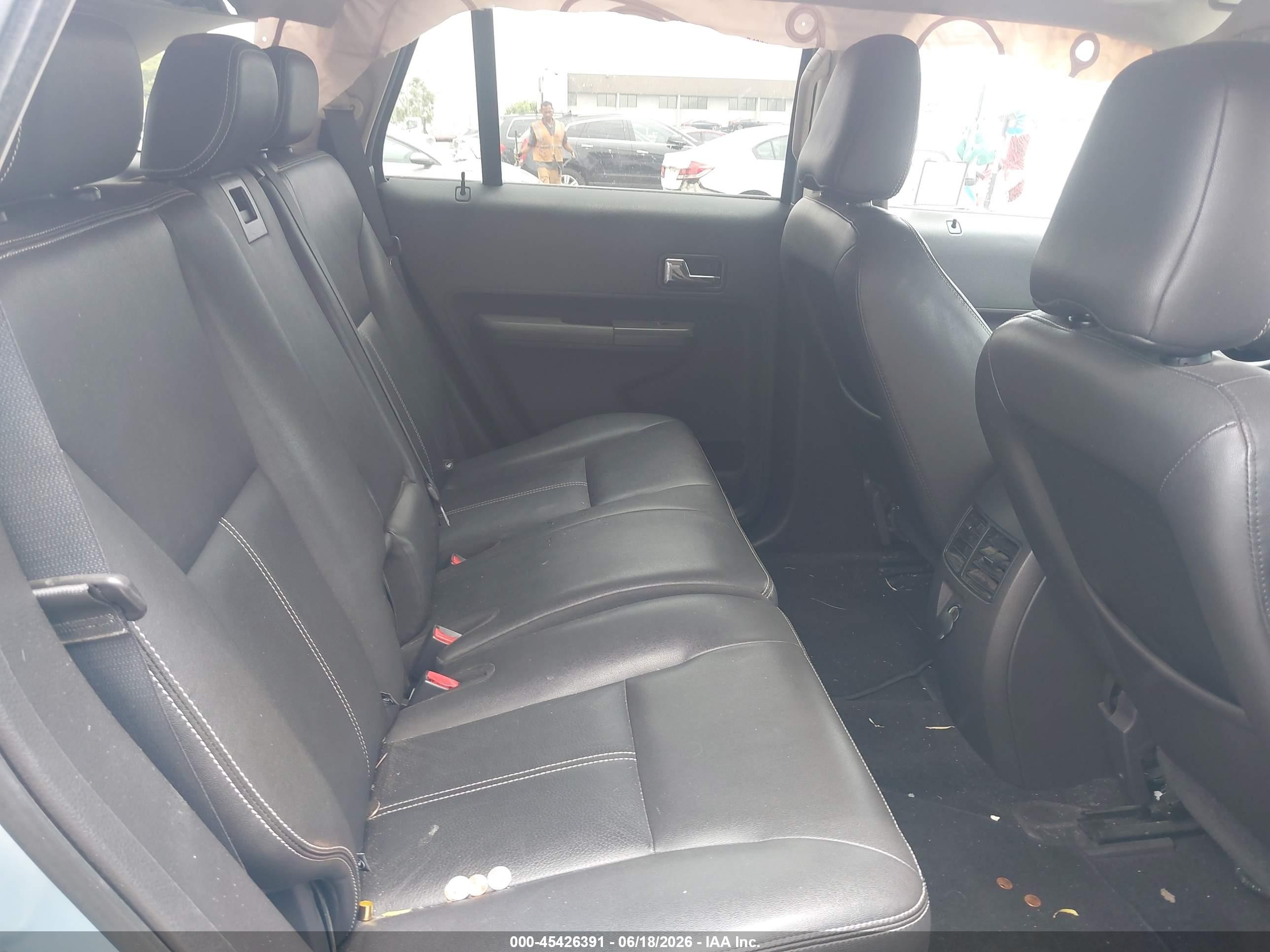 2008 Ford Edge Sel Blue vin: 2FMDK38CX8BA14683