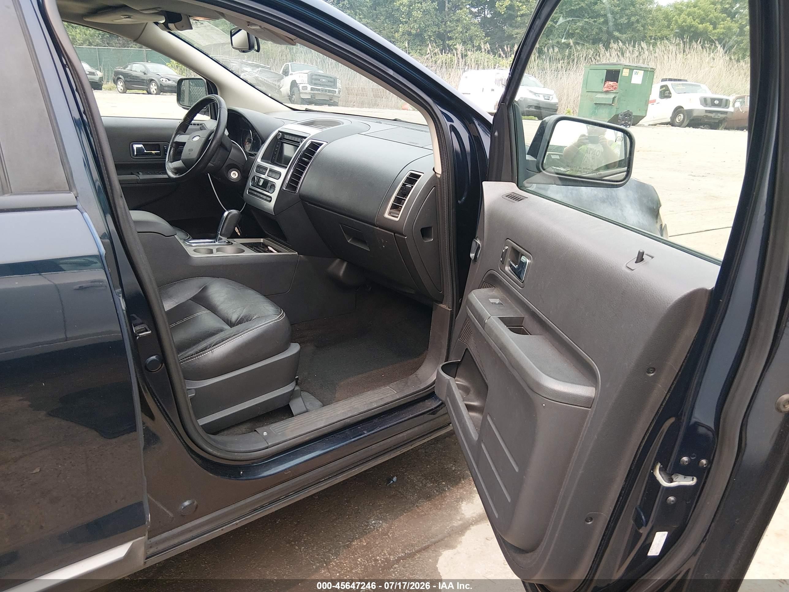 2008 Ford Edge Sel Blue vin: 2FMDK38CX8BA61552