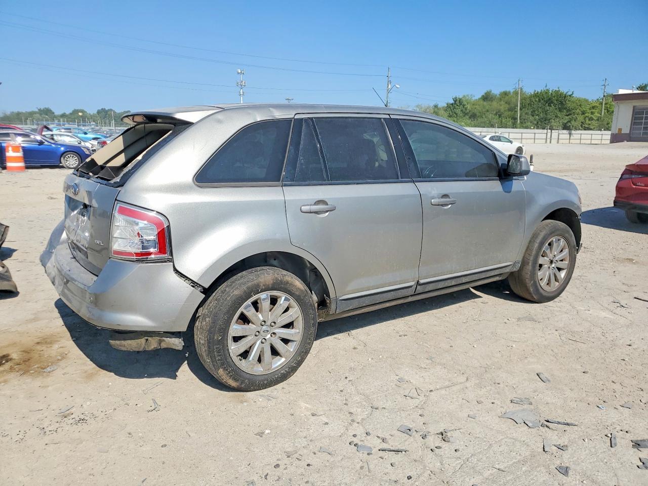 2008 Ford Edge Sel Gray vin: 2FMDK38CX8BB01824