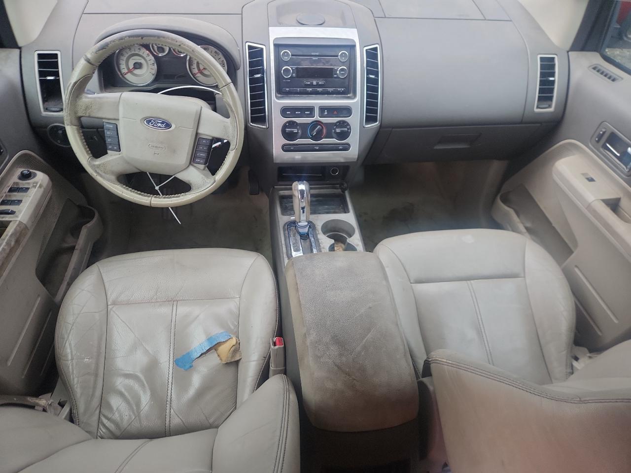 2008 Ford Edge Sel Red vin: 2FMDK38CX8BB45046