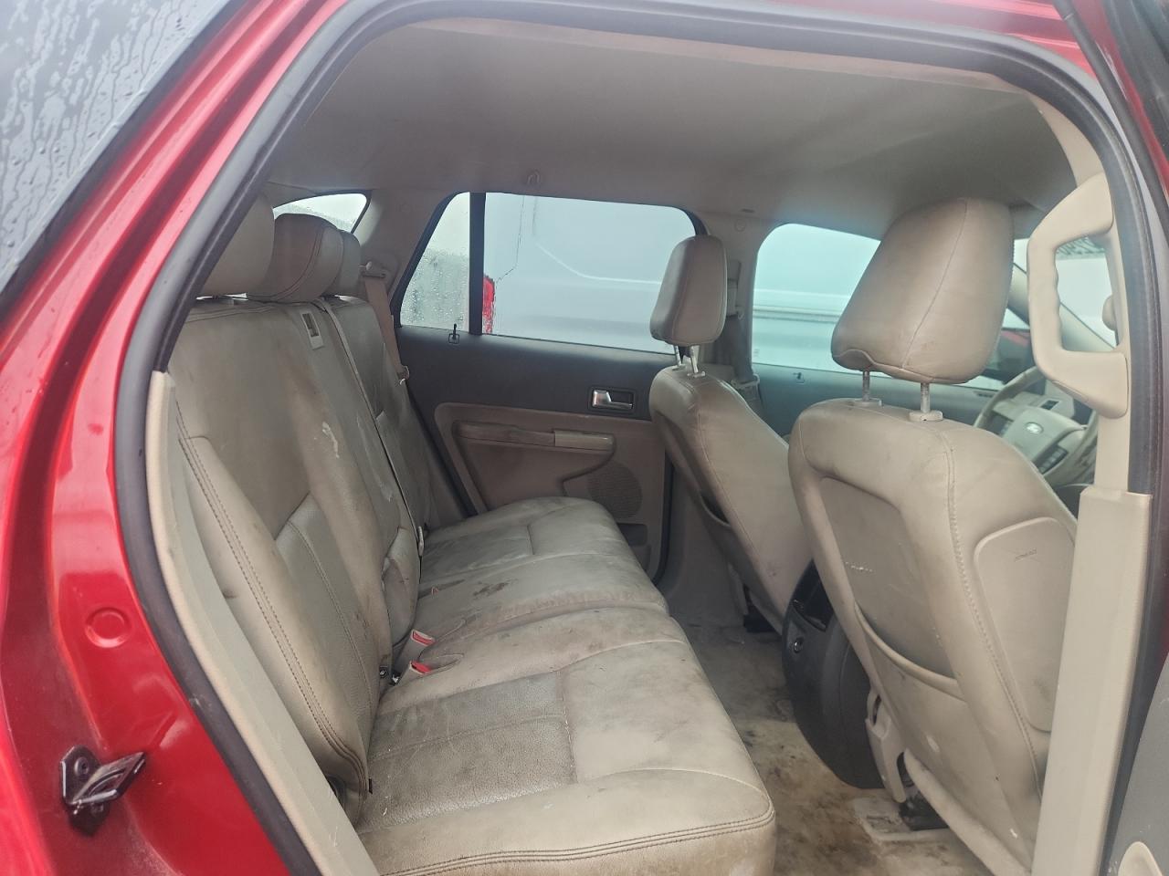 2008 Ford Edge Sel Red vin: 2FMDK38CX8BB45046